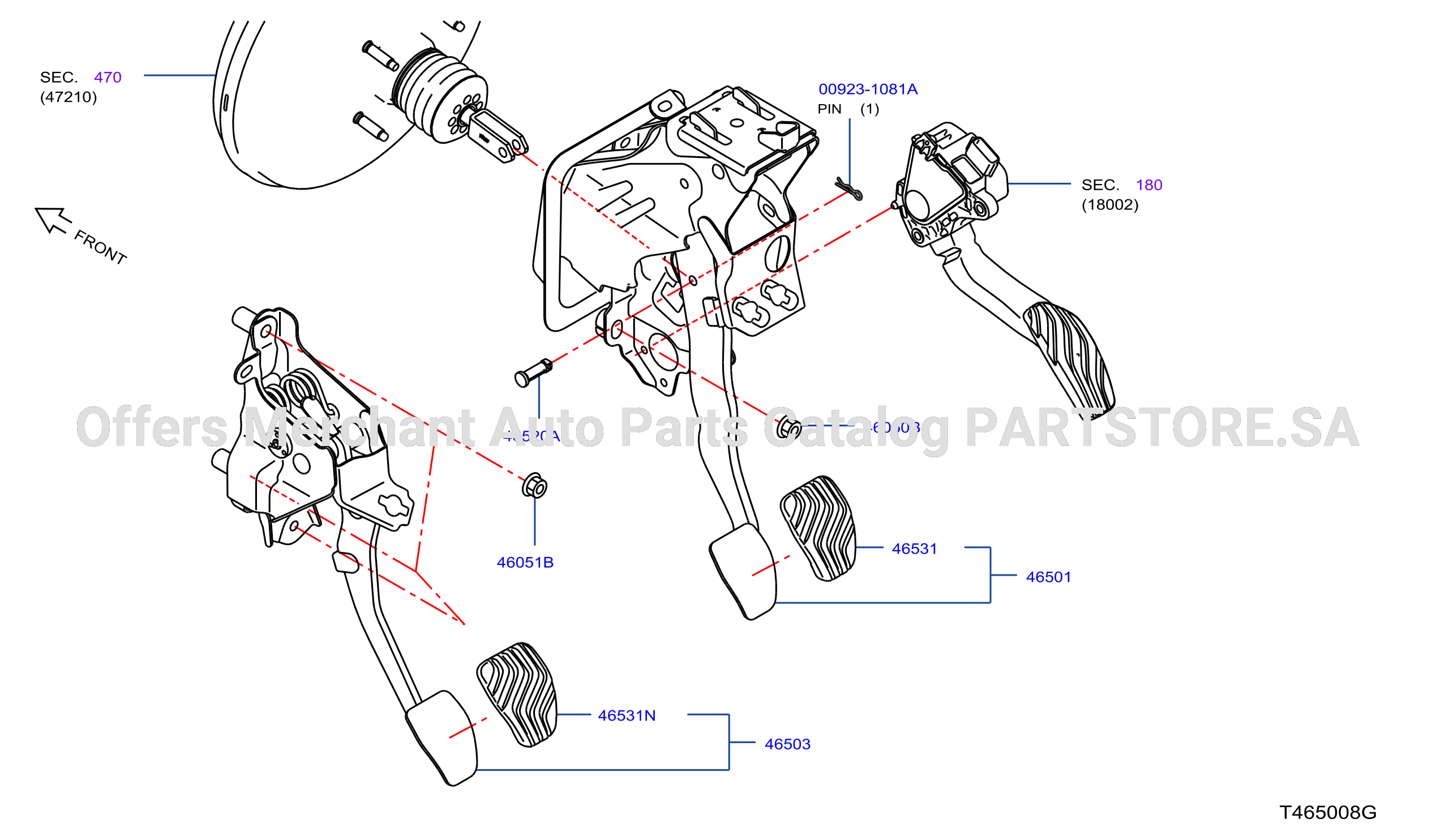 Brake Clutch Pedal