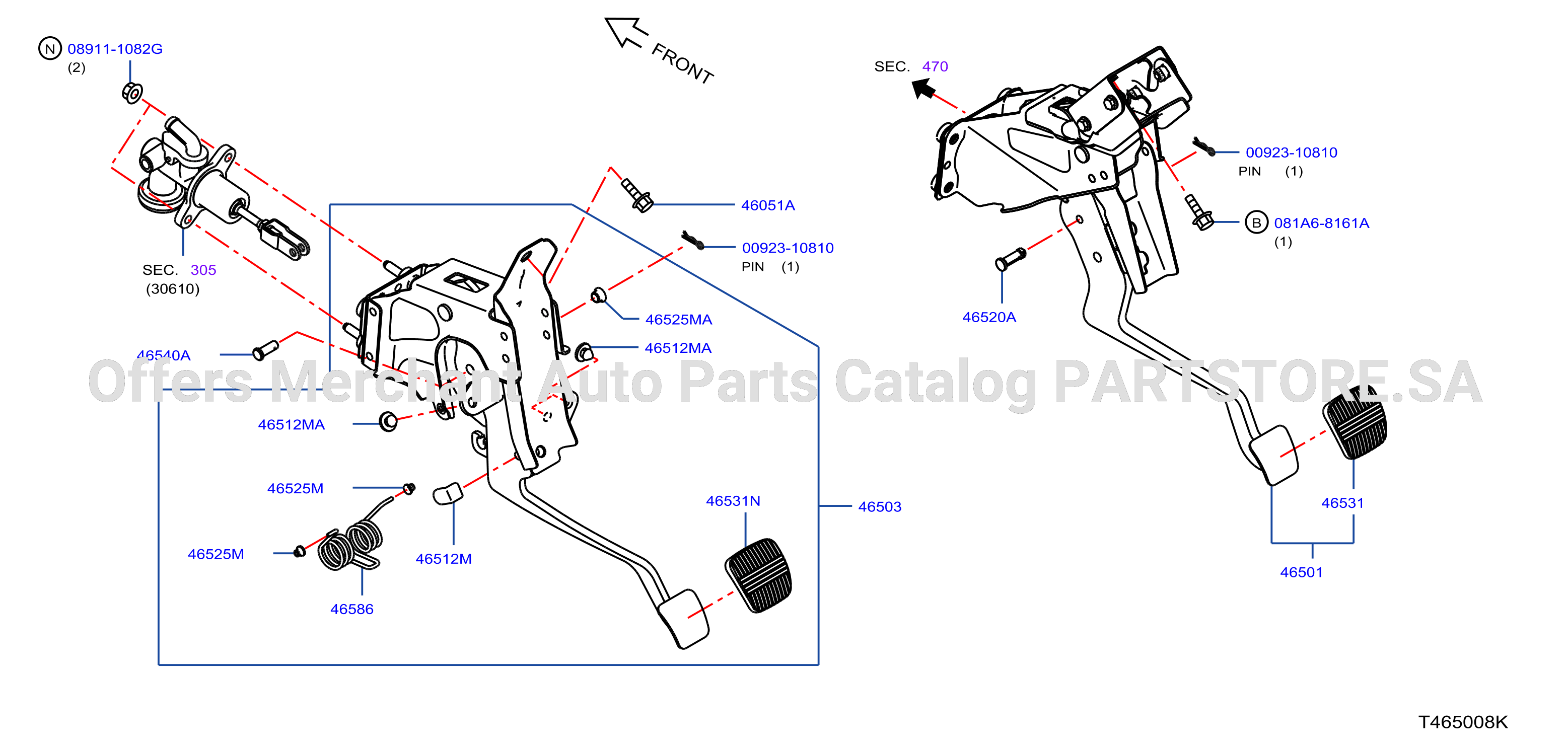 Brake Clutch Pedal
