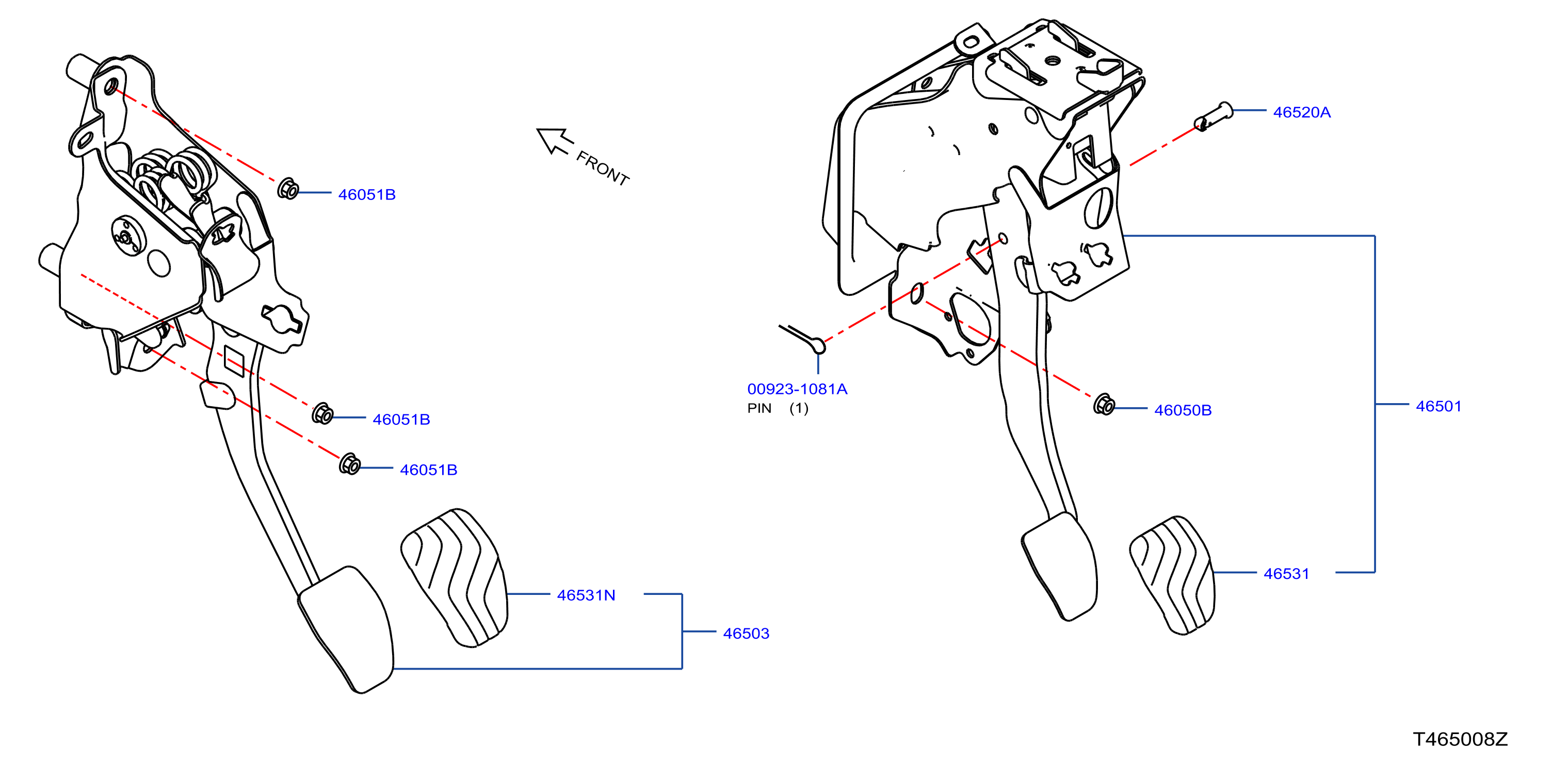 Brake Clutch Pedal