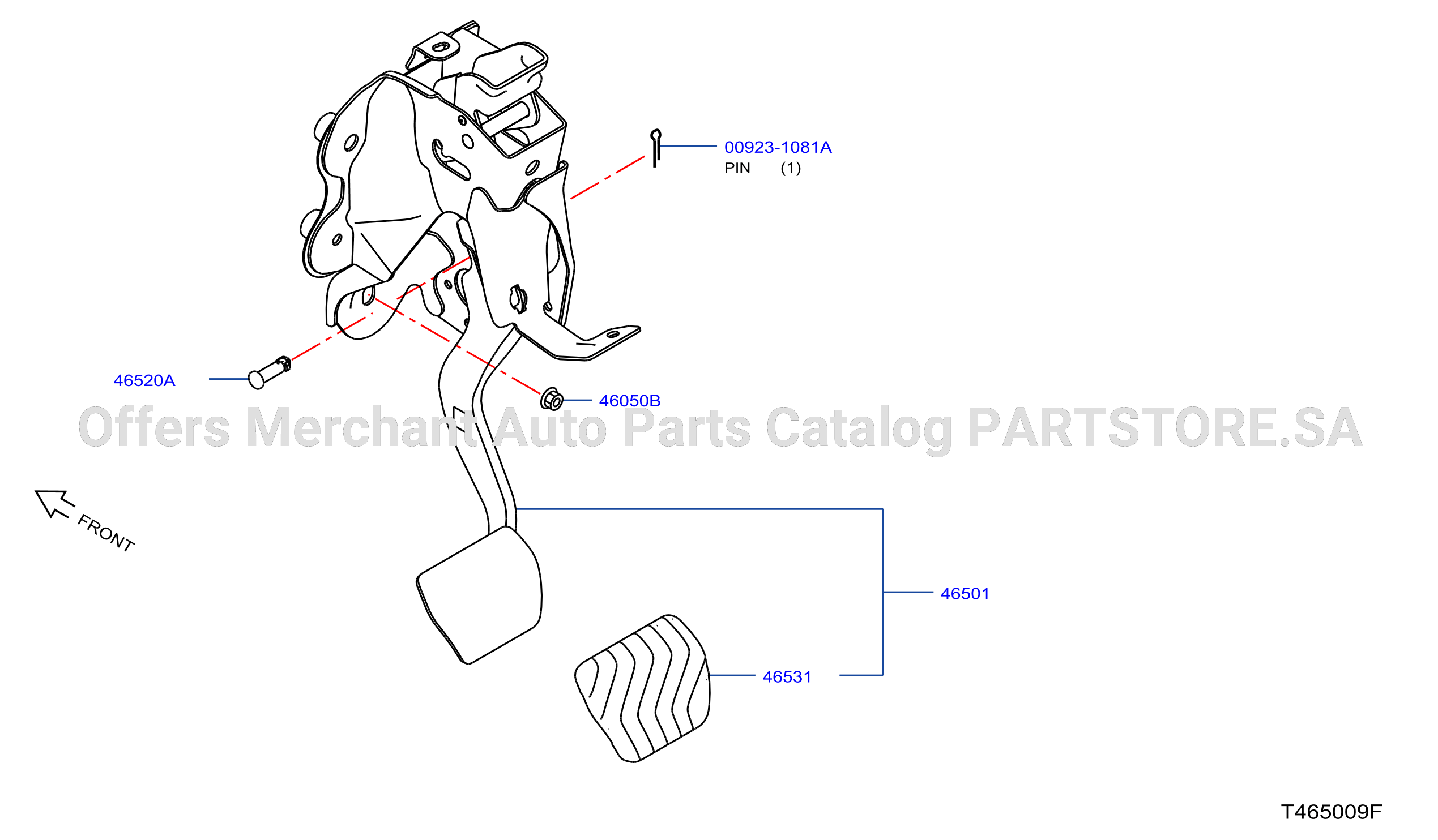 Brake Clutch Pedal Brake Clutch Pedal