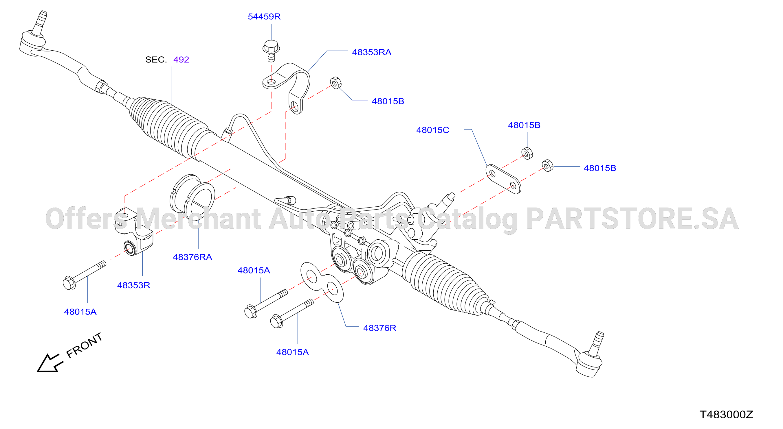Steering Gear Mounting
