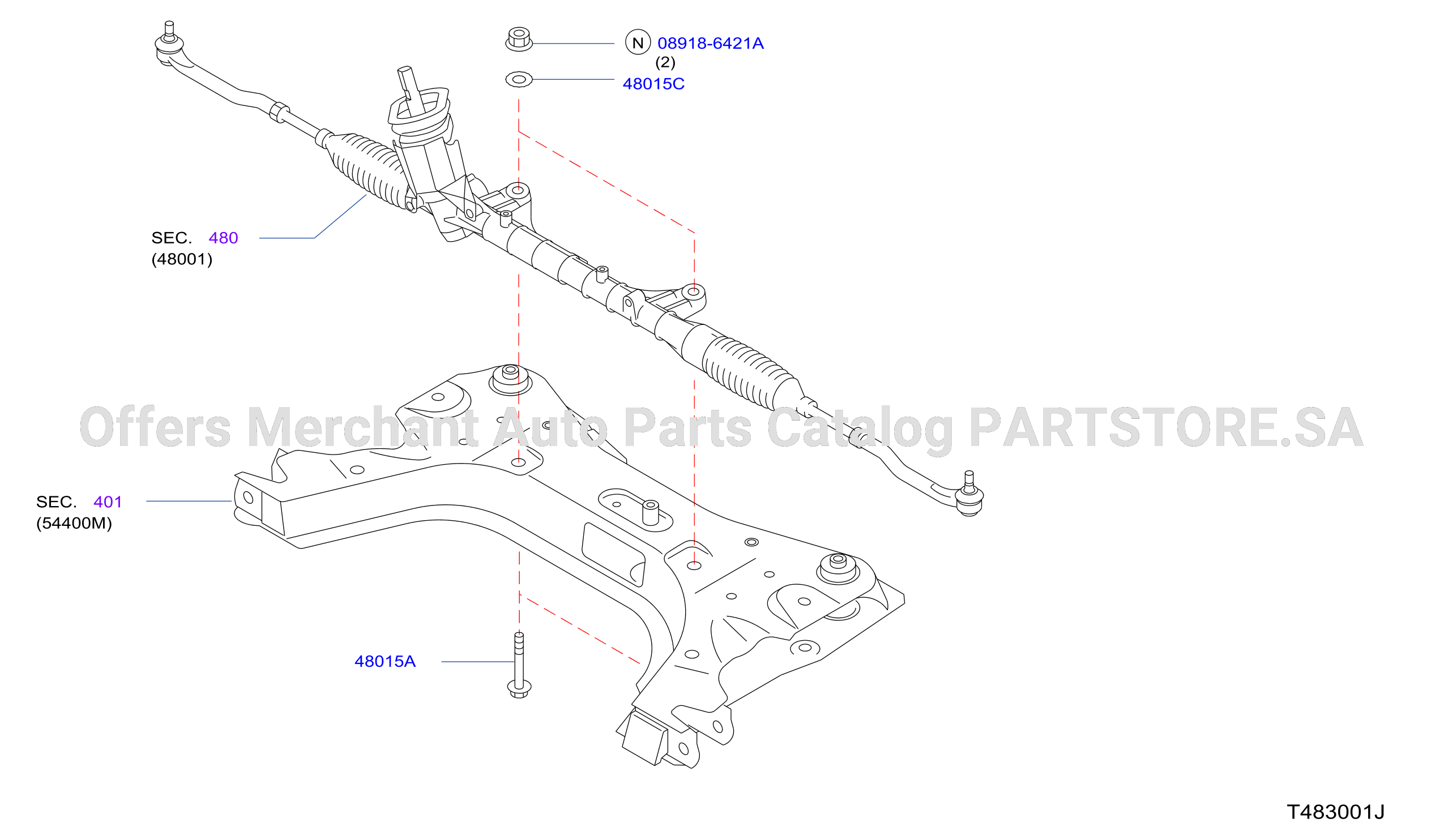 Steering Gear Mounting
