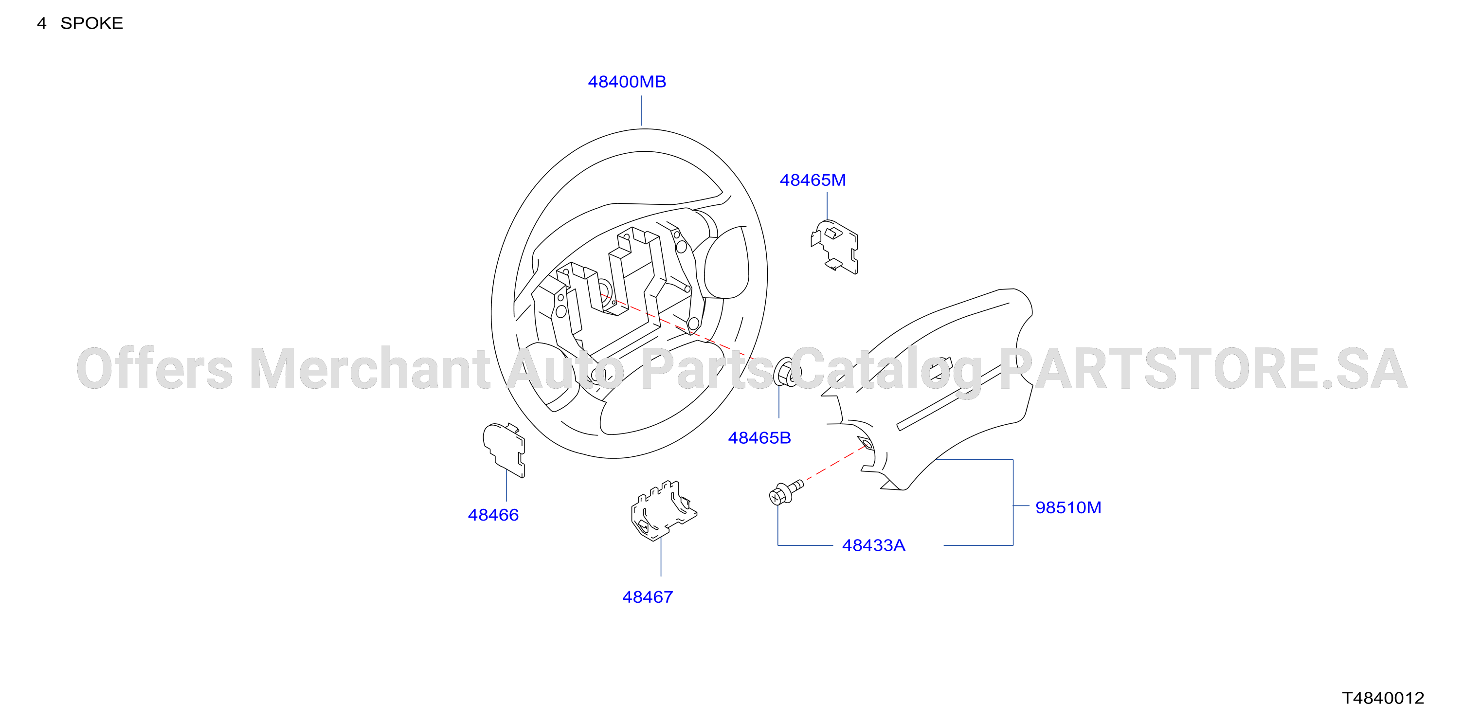 Steering Wheel W / Airbag