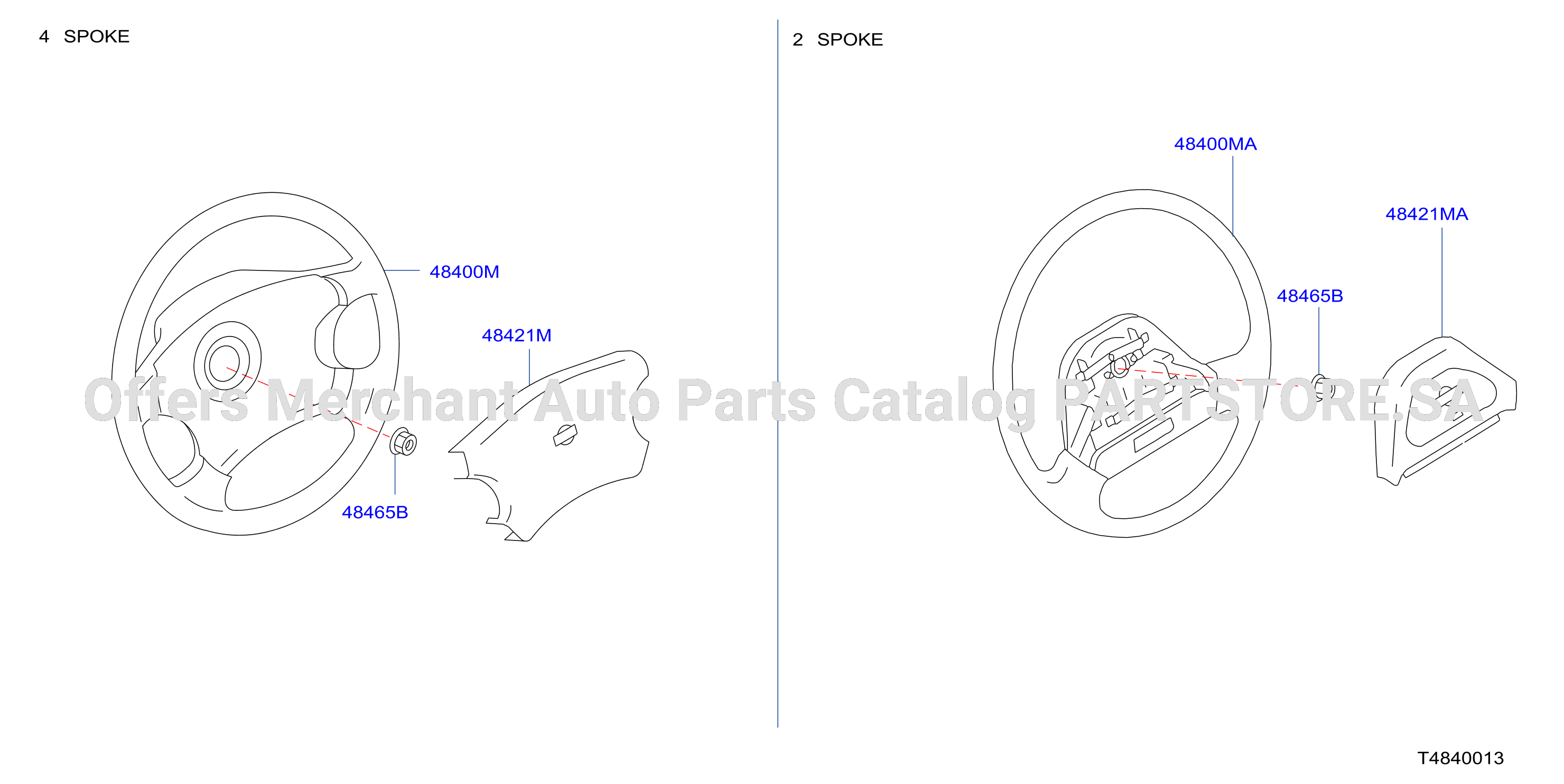 Steering Wheel W / O Airbag