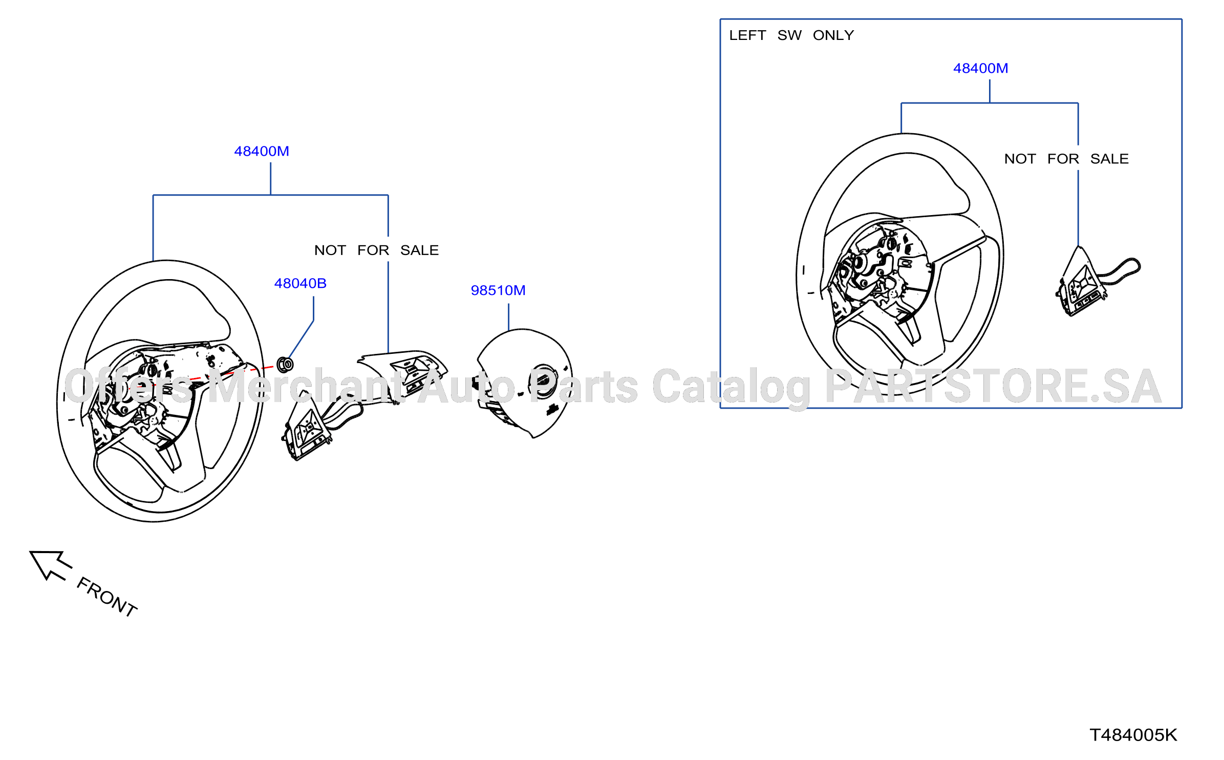 Steering Wheel With Strg Sw