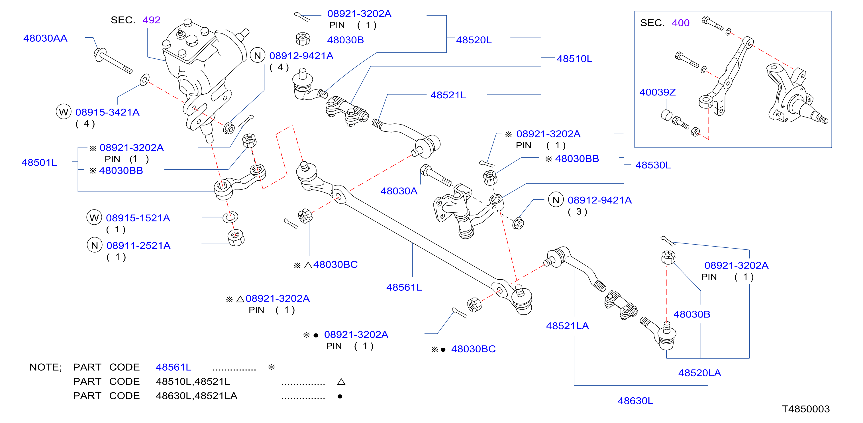 Steering Linkage Power Steering