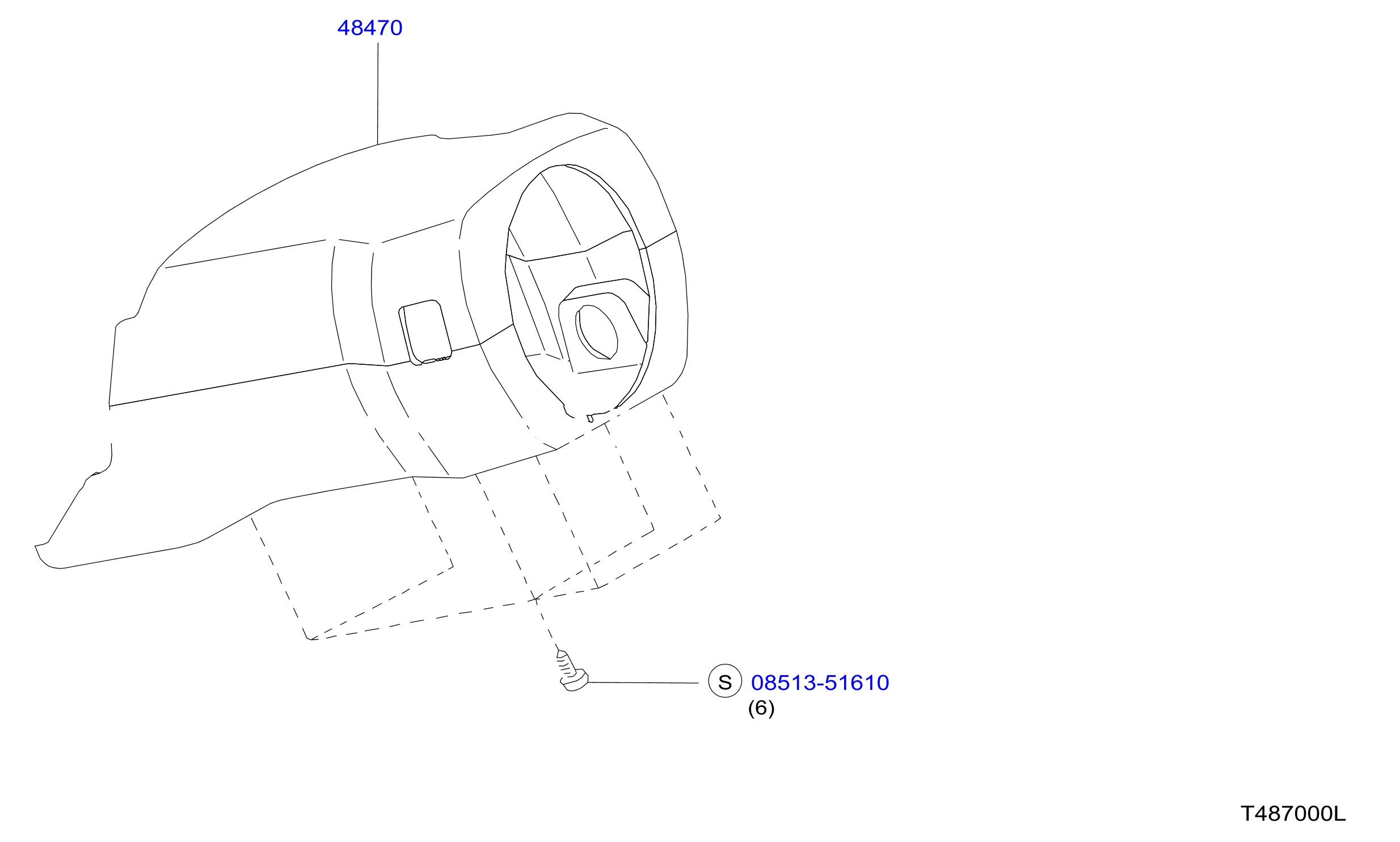 Steering Column Shell Cover
