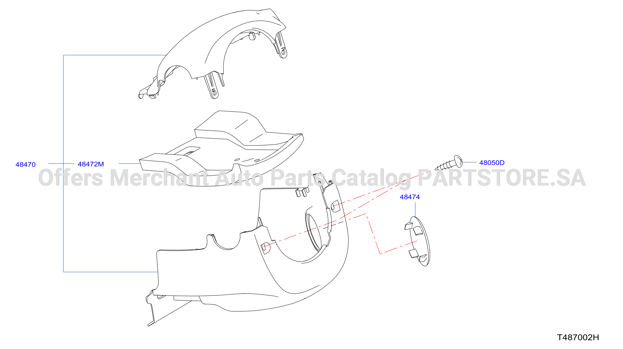 Steering Column Shell Cover