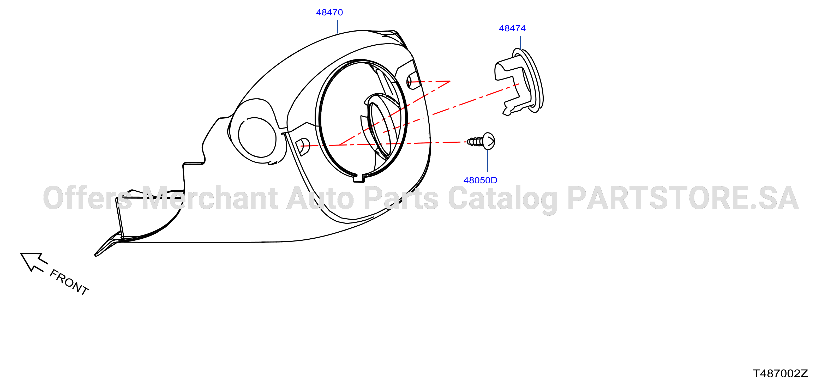 Steering Column Shell Cover