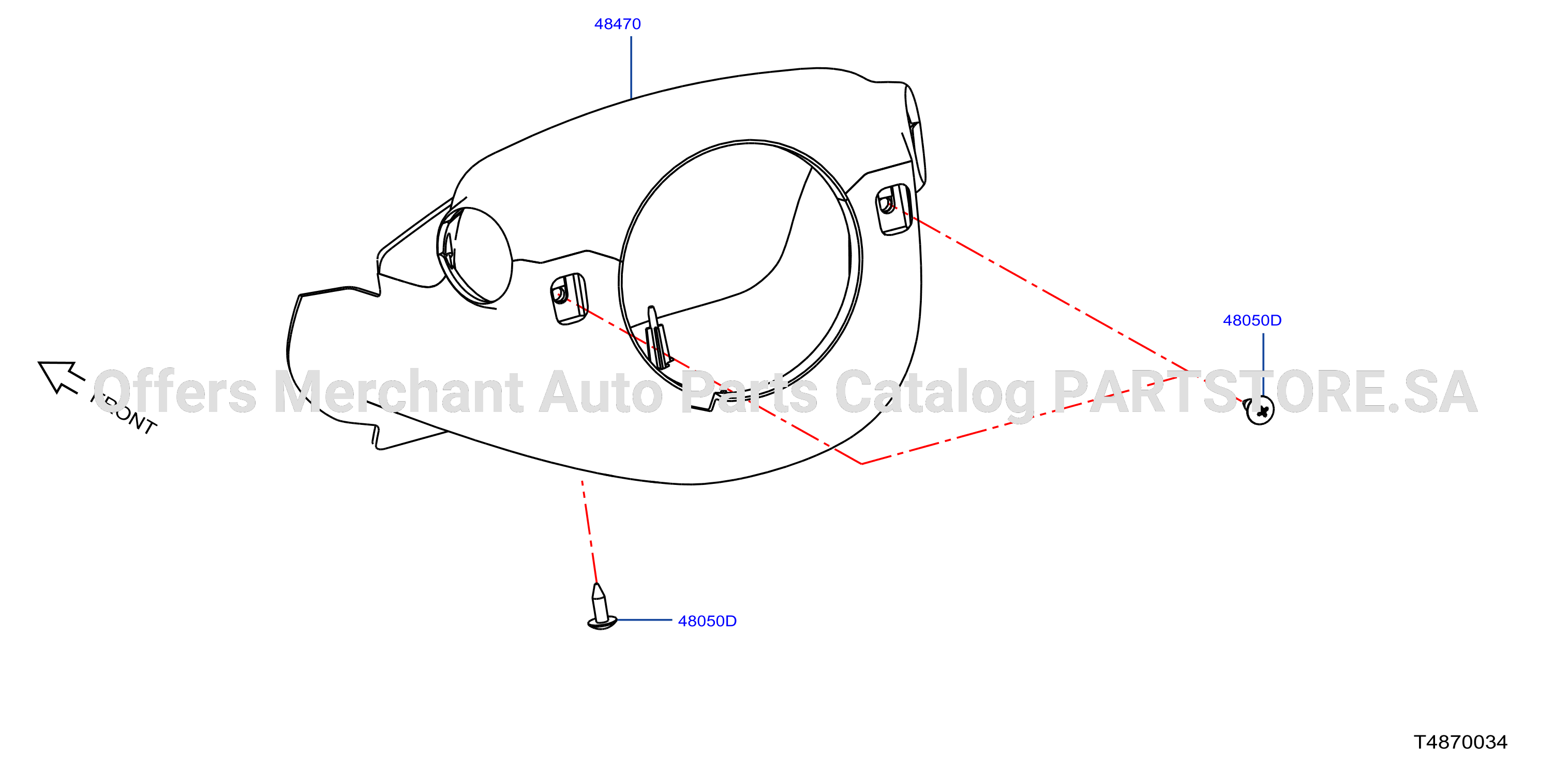 Steering Column Shell Cover