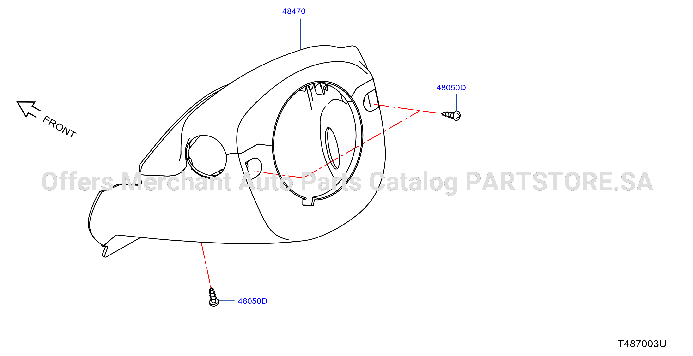 Steering Column Shell Cover