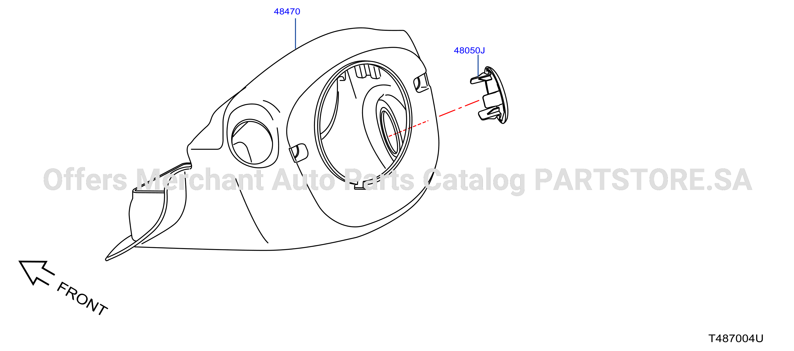 Steering Column Shell Cover