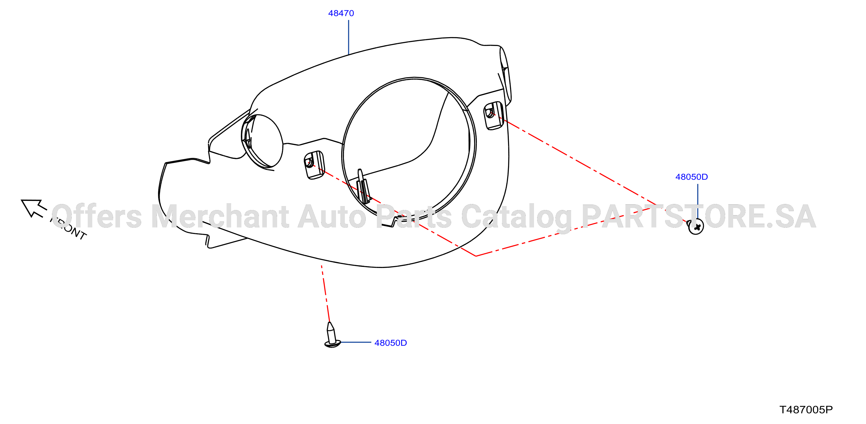 Steering Column Shell Cover