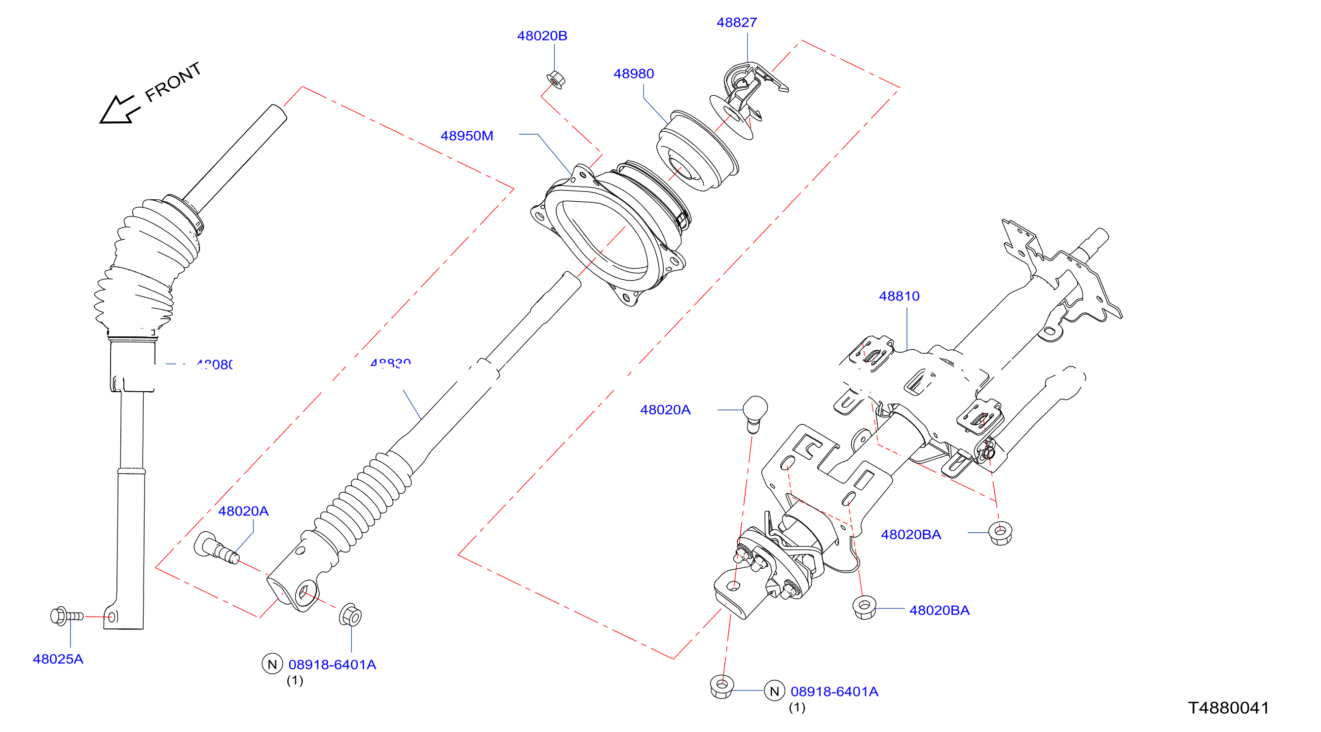 Steering Column W / O Mass