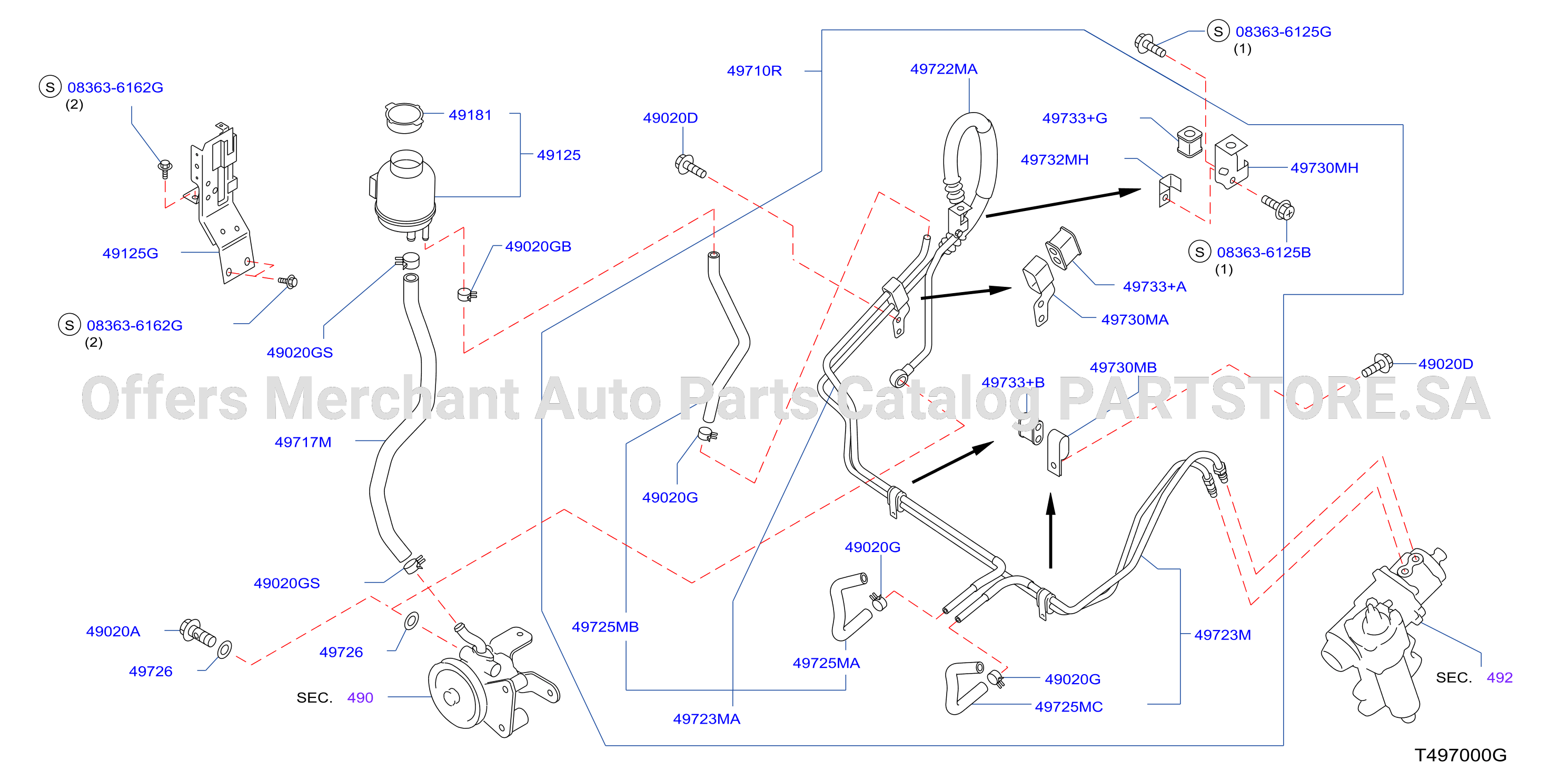 Power Steering Piping Part1