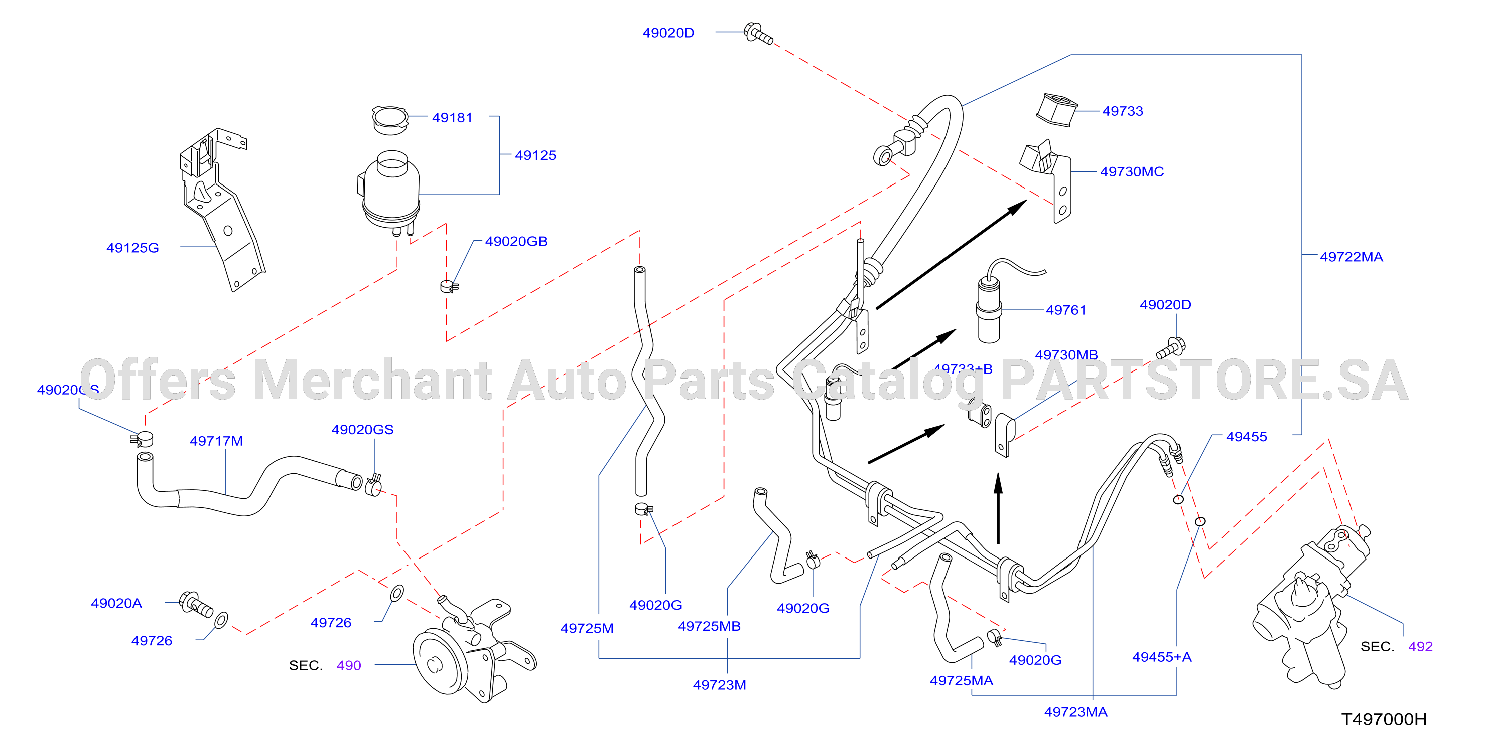 Power Steering Piping Part1