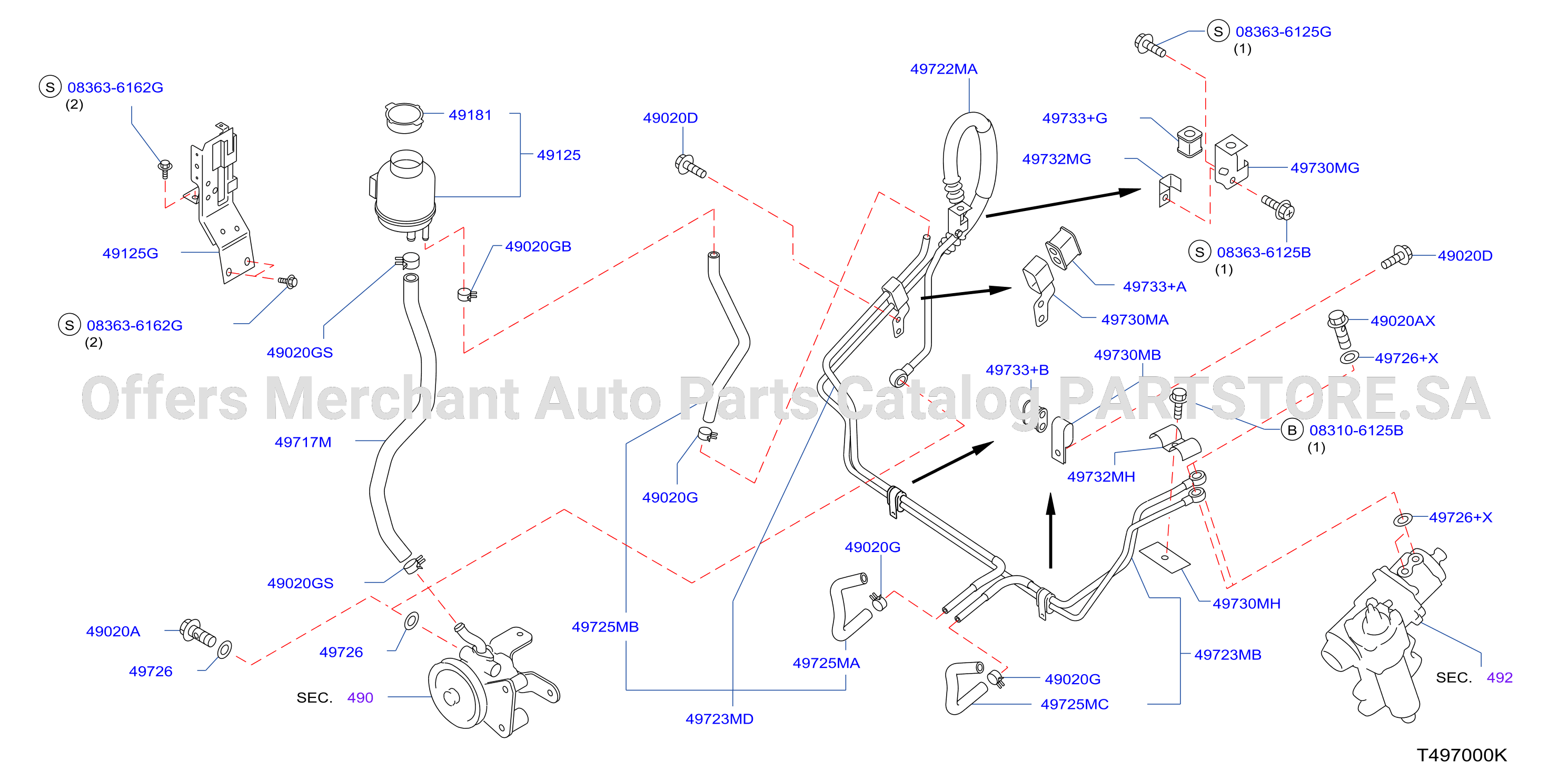 Power Steering Piping Part1