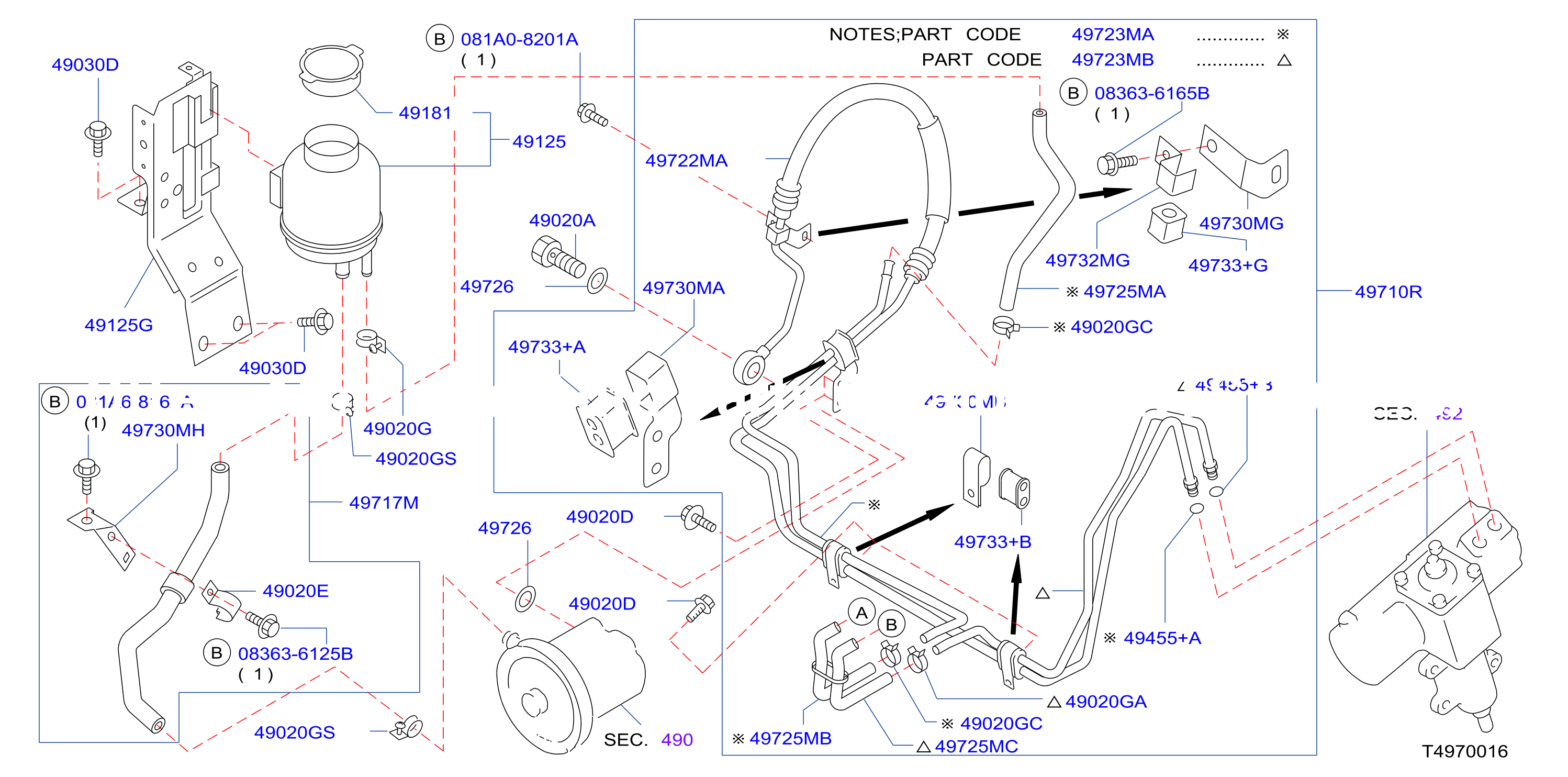 Power Steering Piping Power Steering Piping