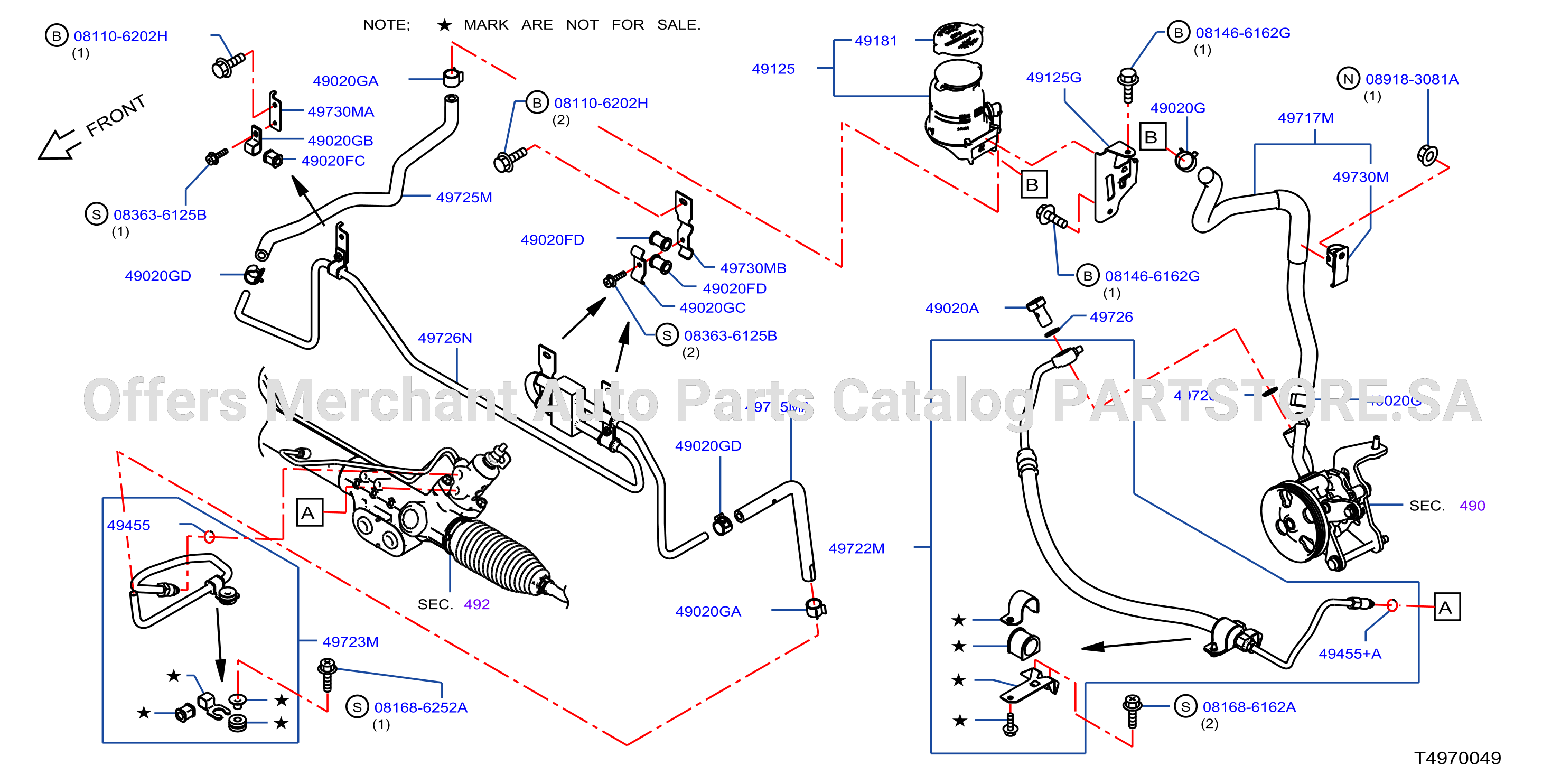 Power Steering Piping
