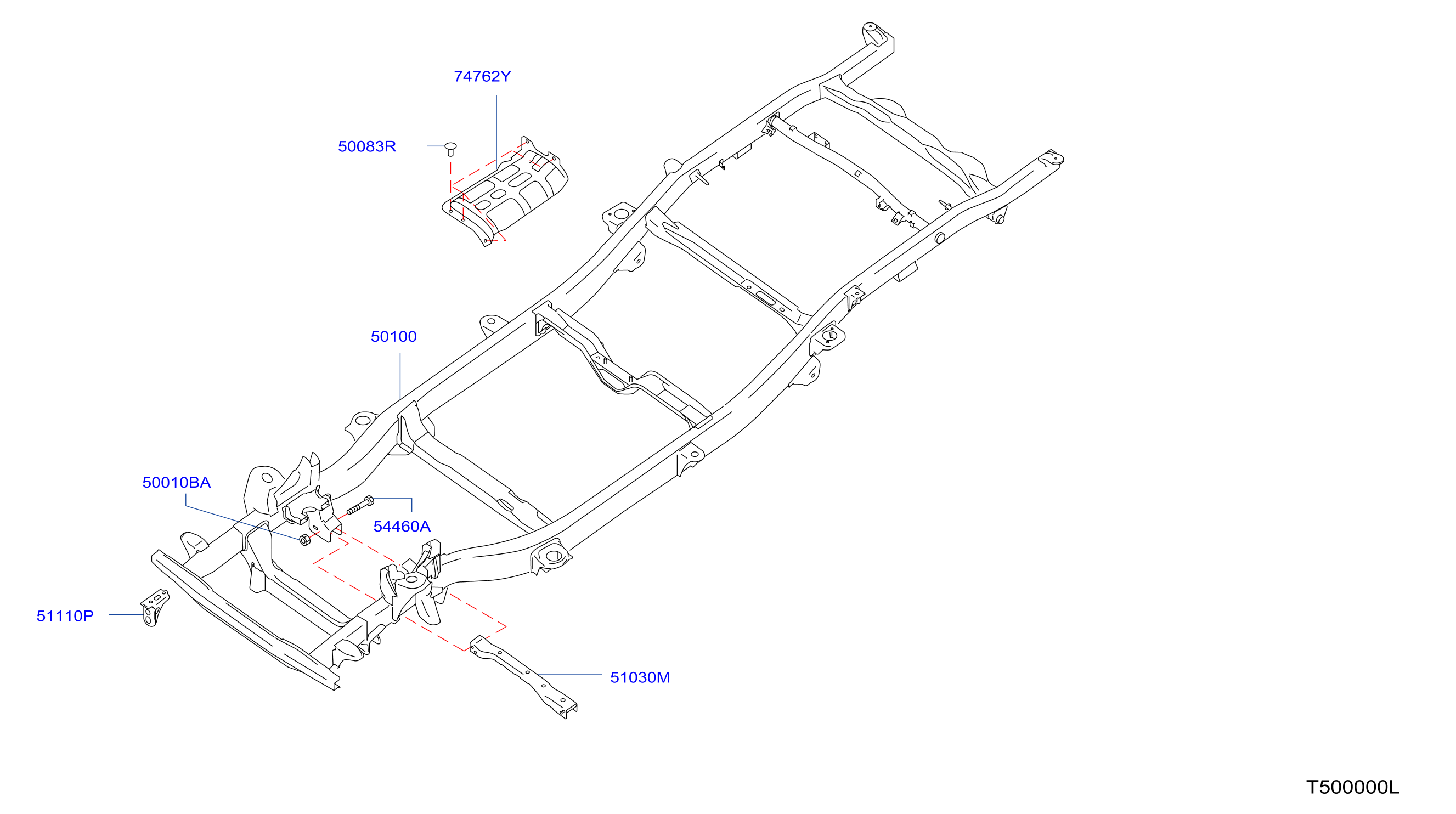 Frame Frame Assy Memmber Cross