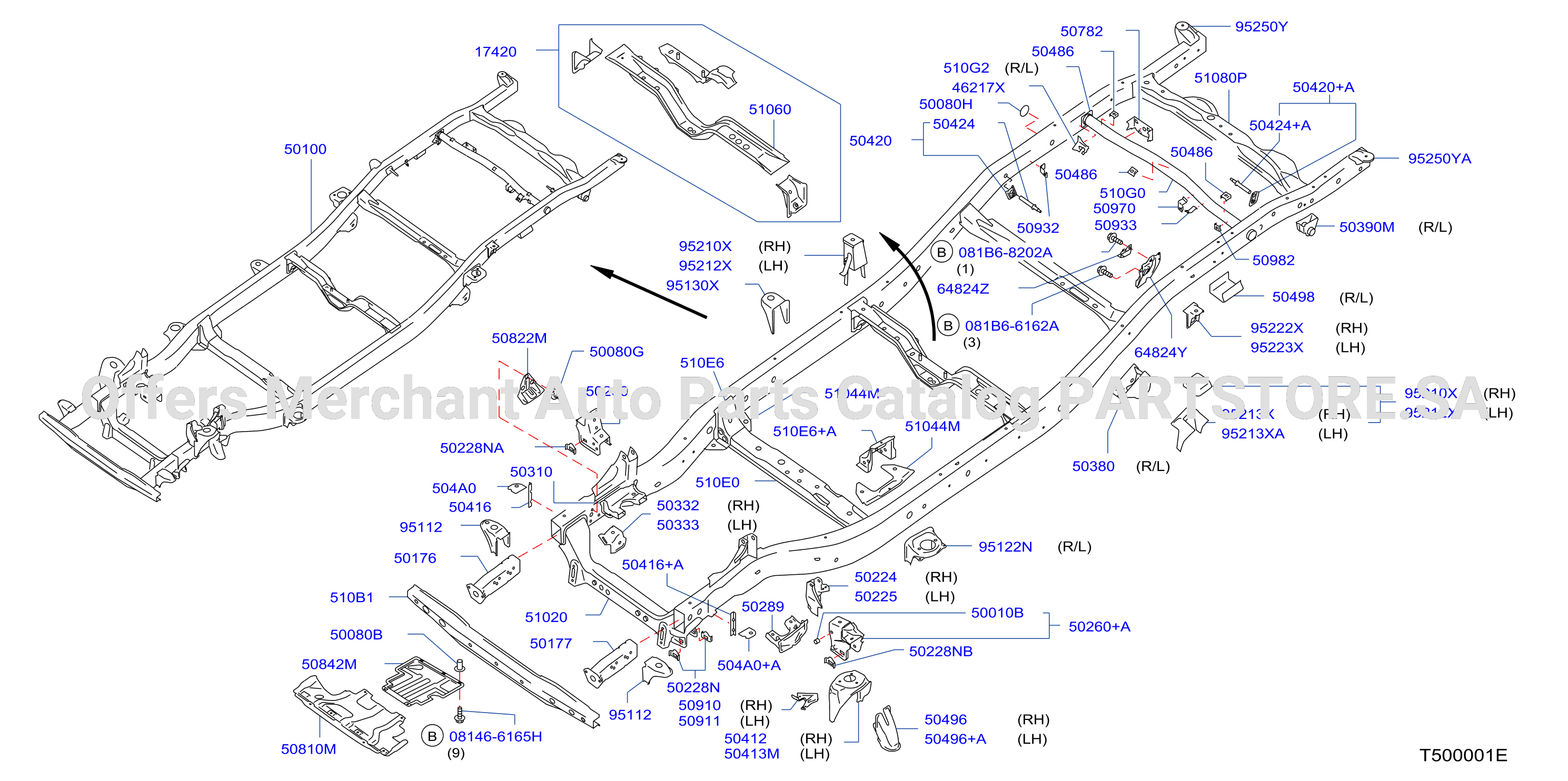 Frame Bracket Cover Under For Argentina
