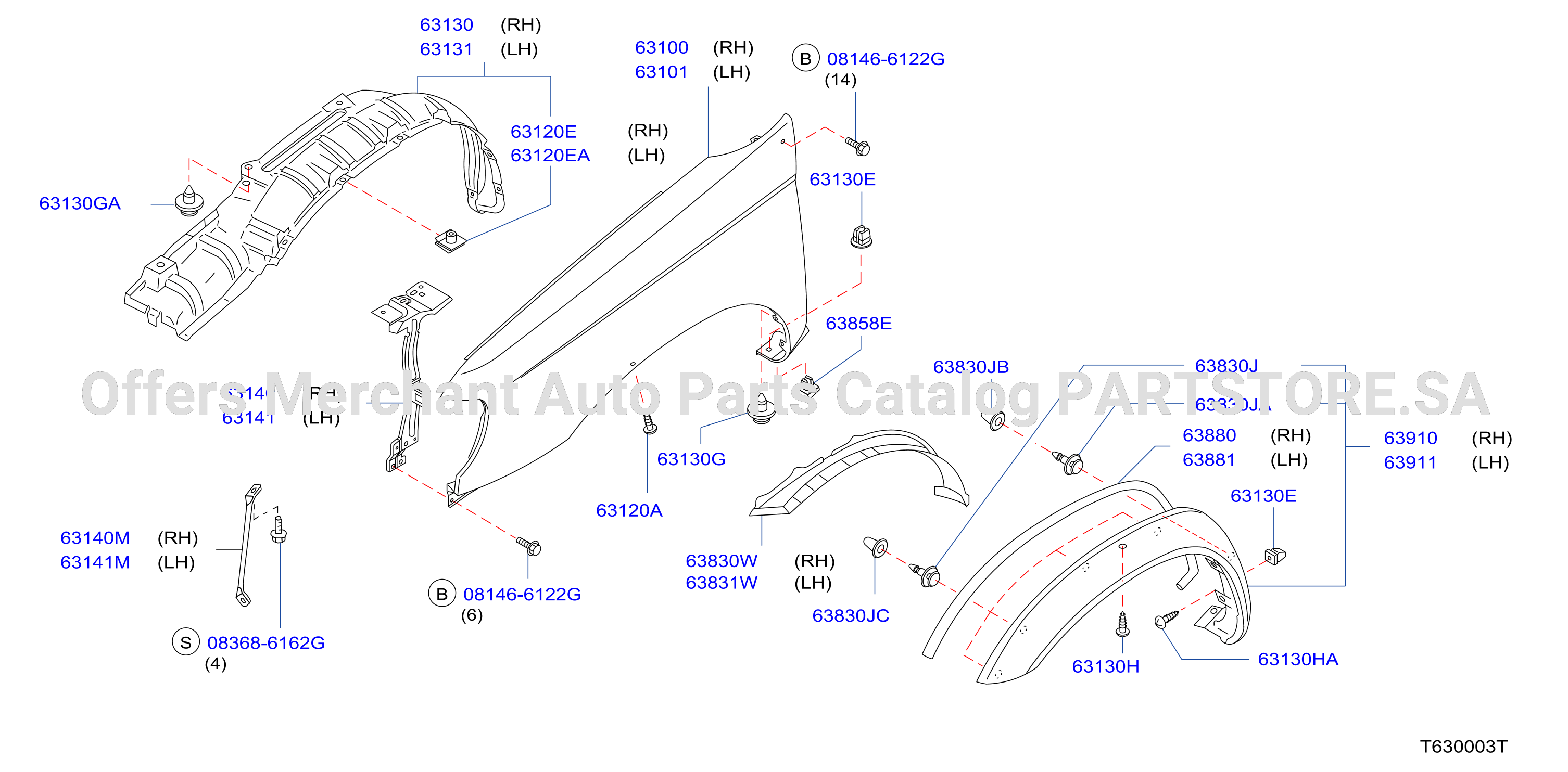 Front Fender Fitting
