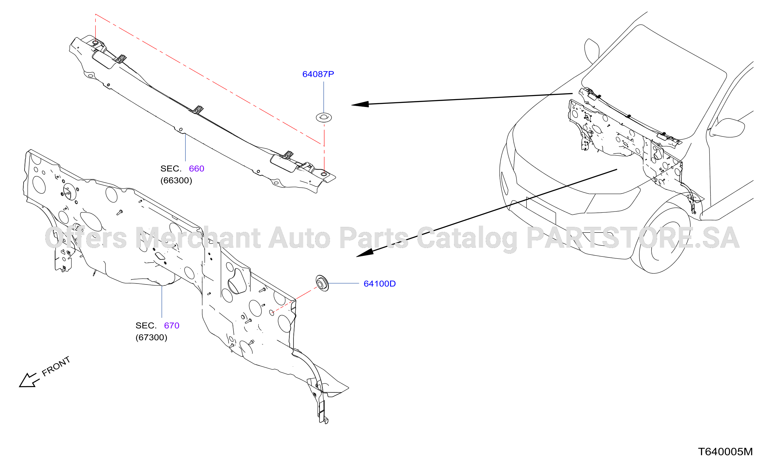 Hood Ledge Fitting Plug