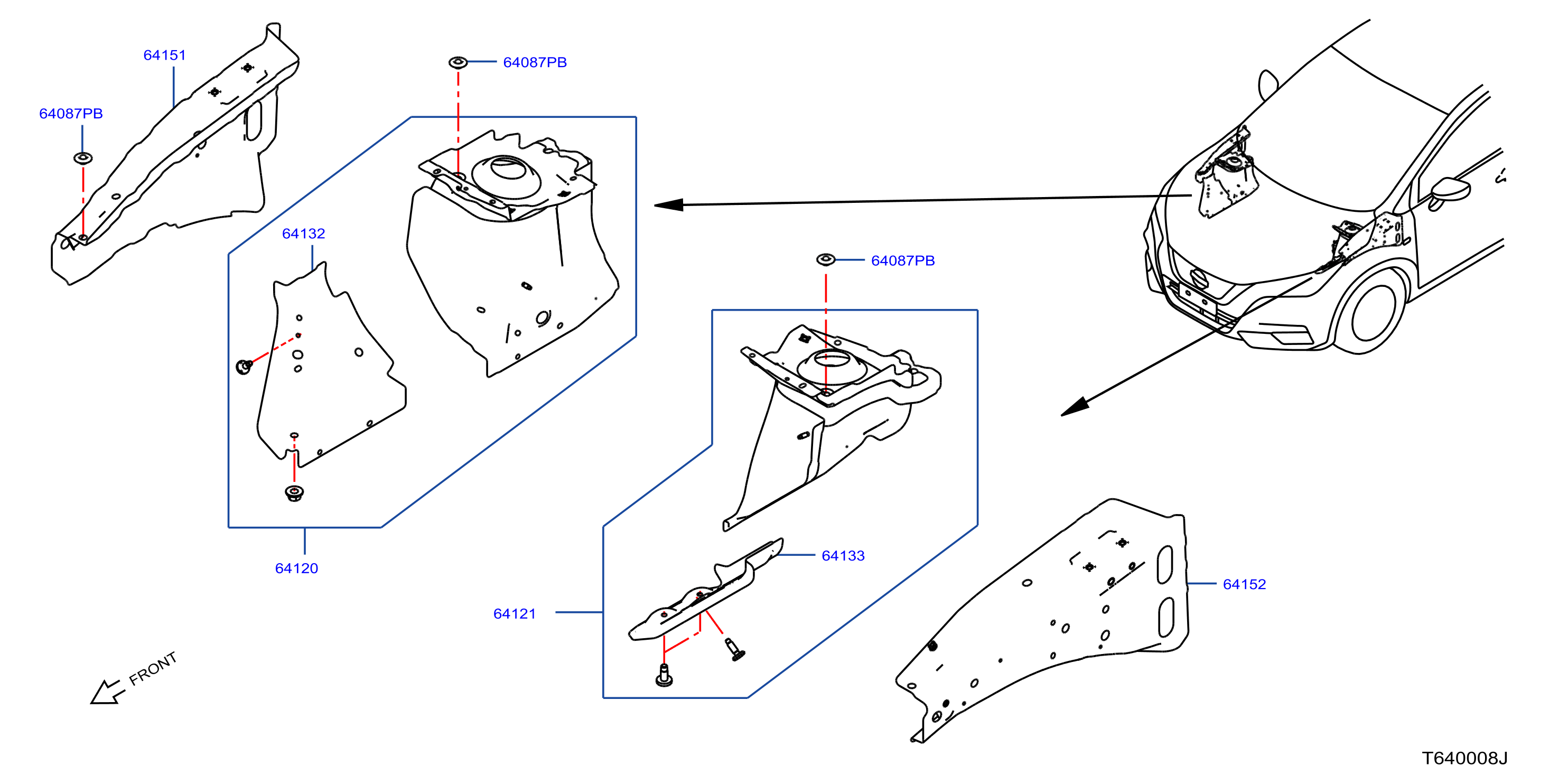 Hood Ledge Fitting