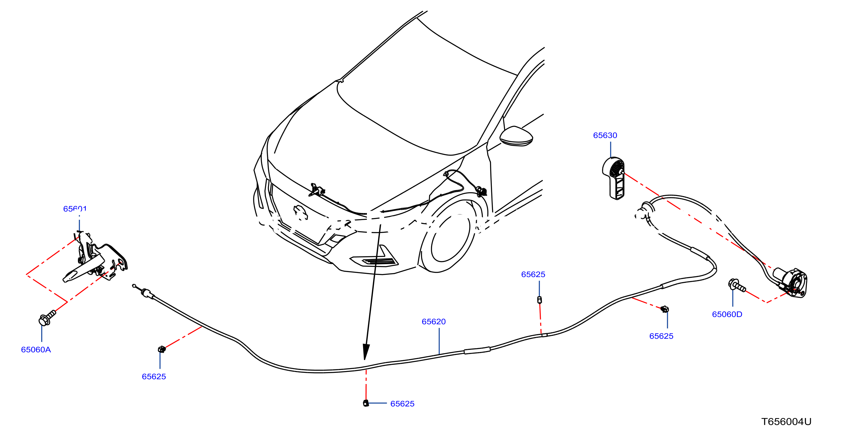 Hood Lock Control