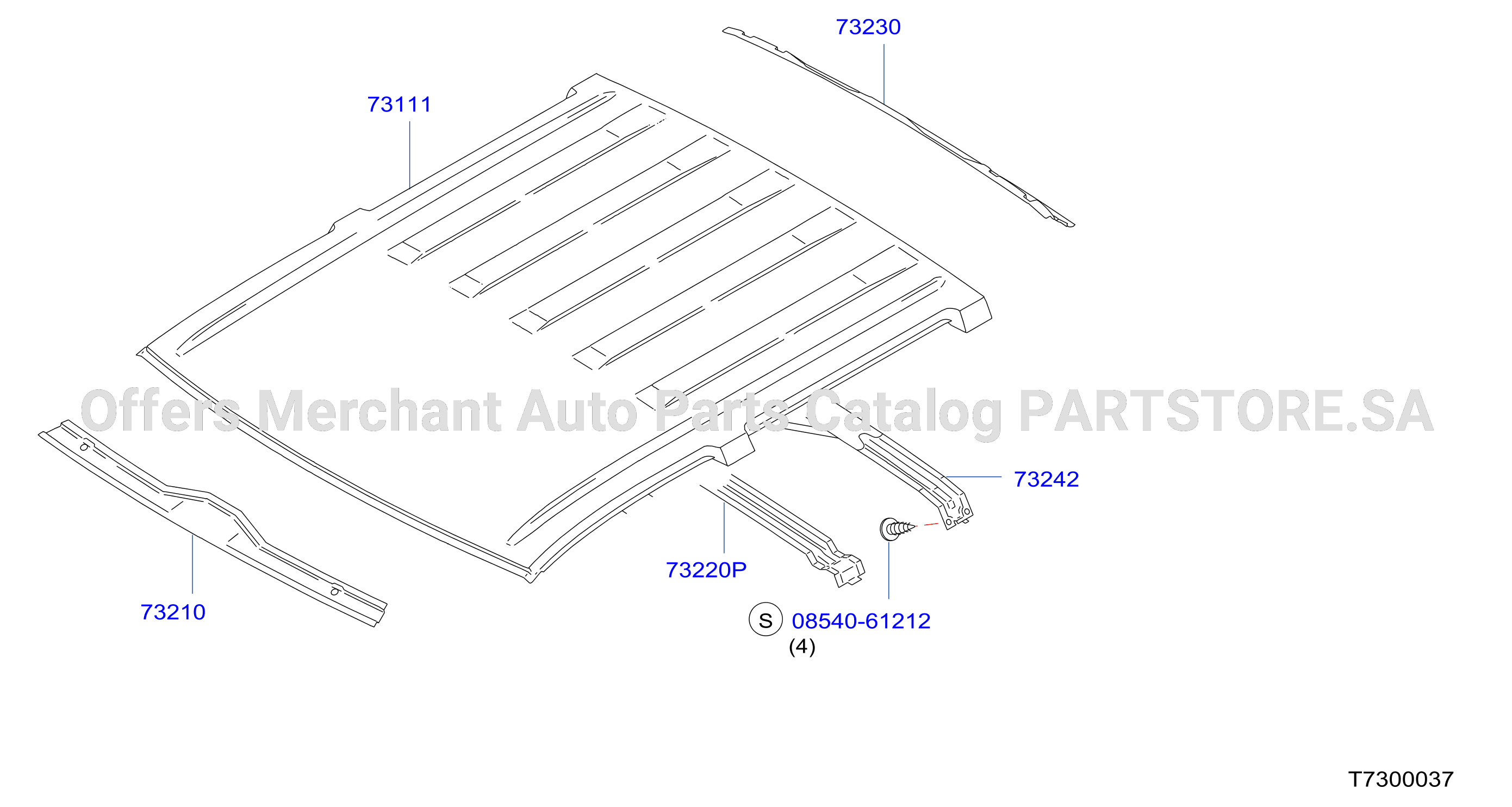 Roof Panel Fitting Double Cab