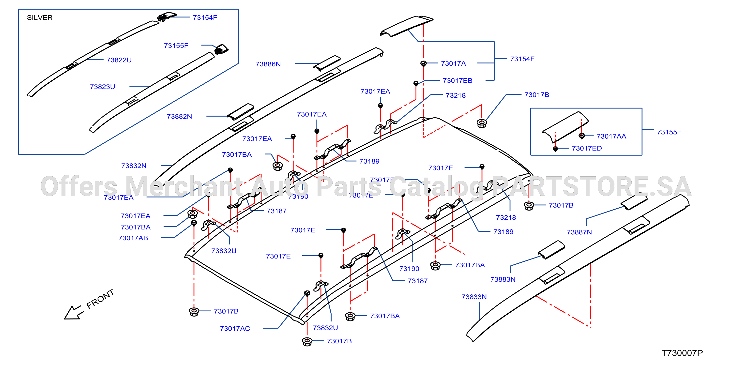 Roof Panel Fitting Fitting Parts