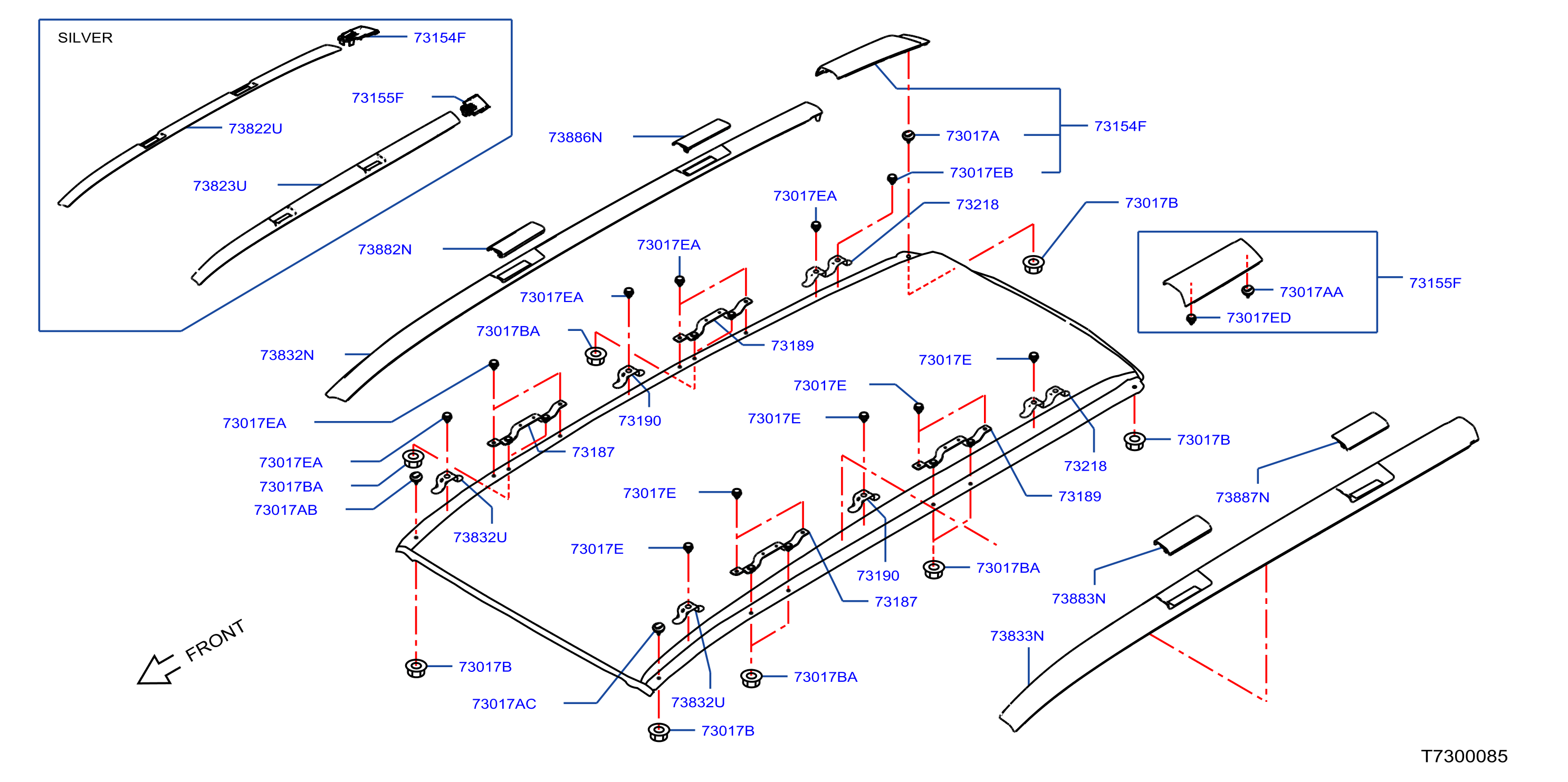Roof Panel Fitting Fitting Parts