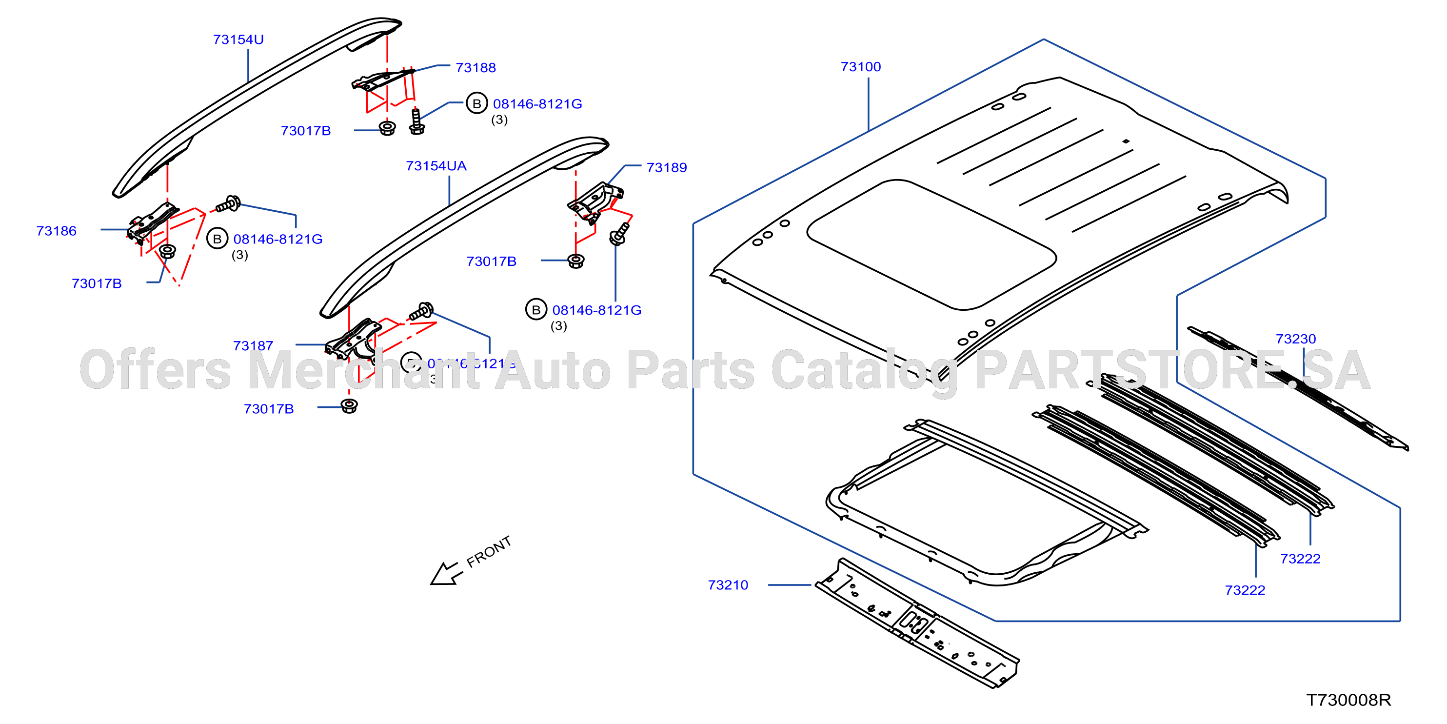 Roof Panel Fitting Sun Roof