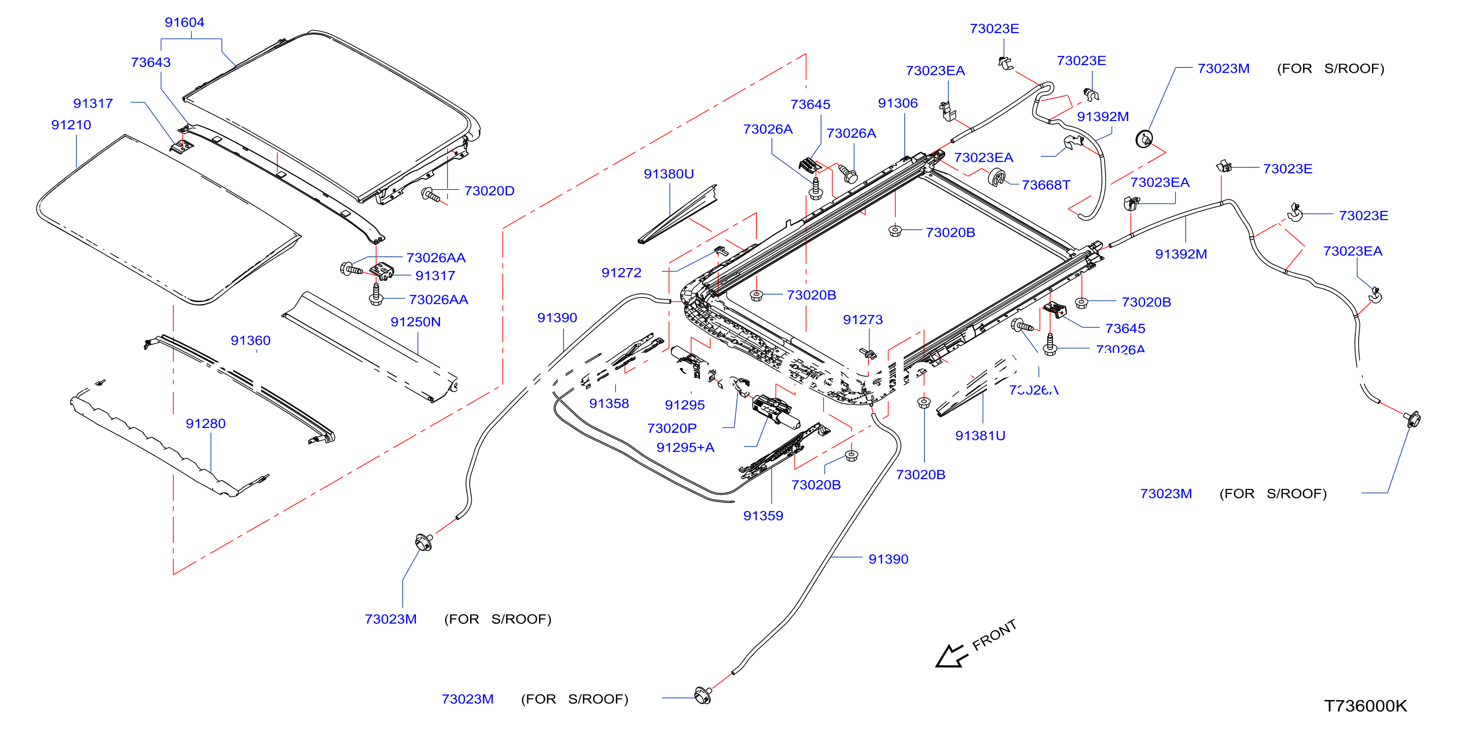 Sun Roof Parts