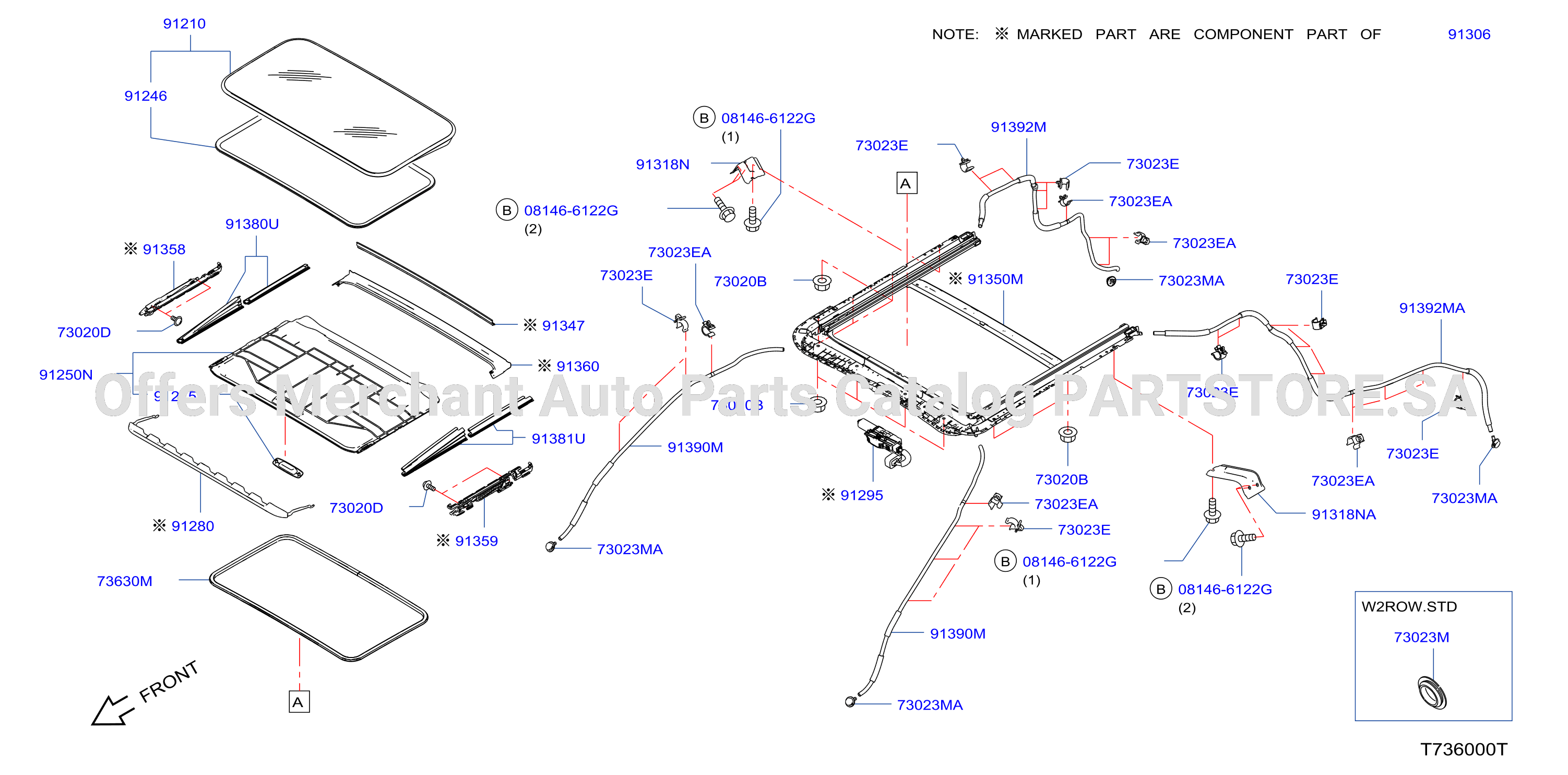 Sun Roof Parts
