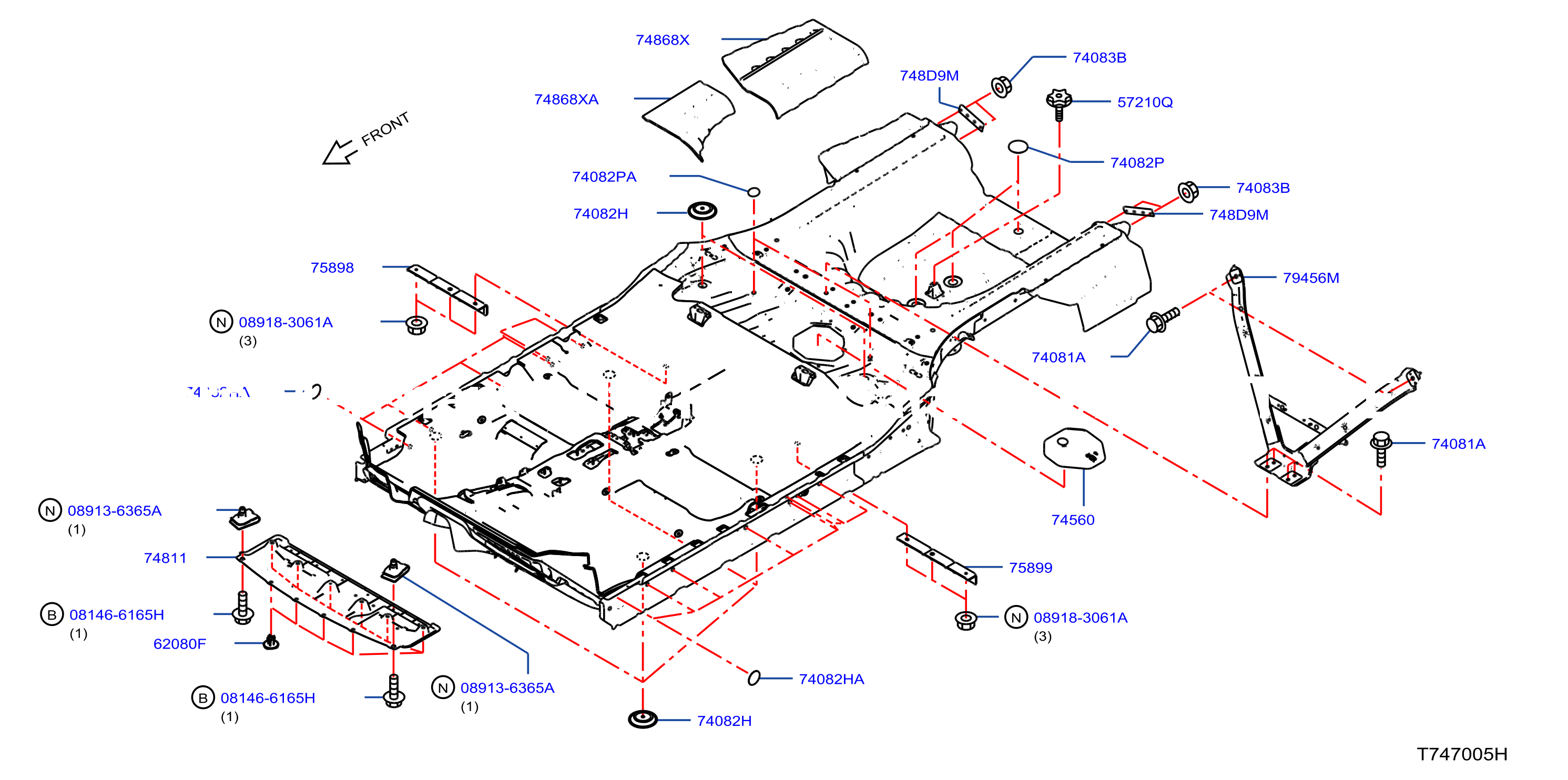 Floor Fitting