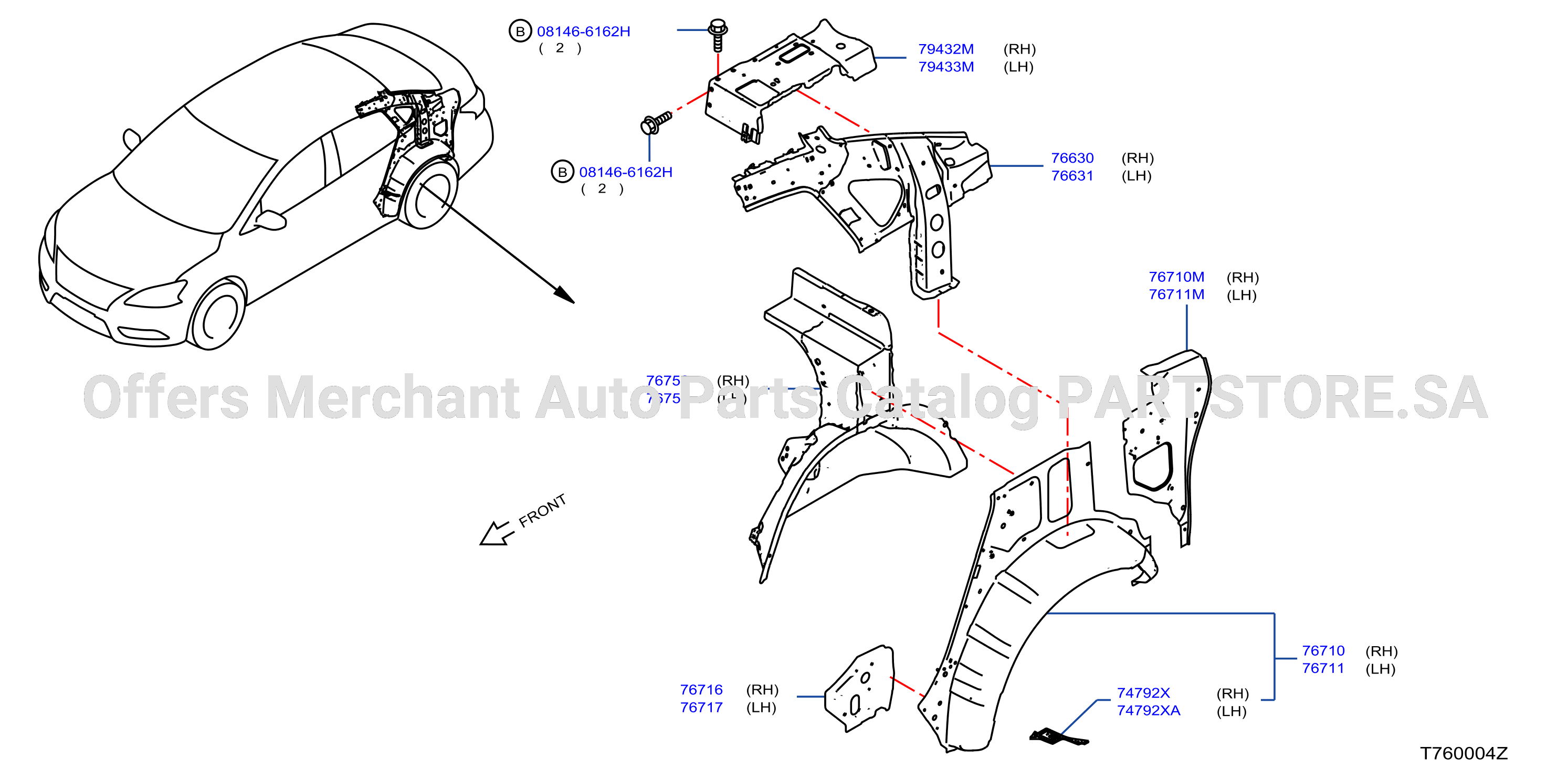 Body Side Panel Rear