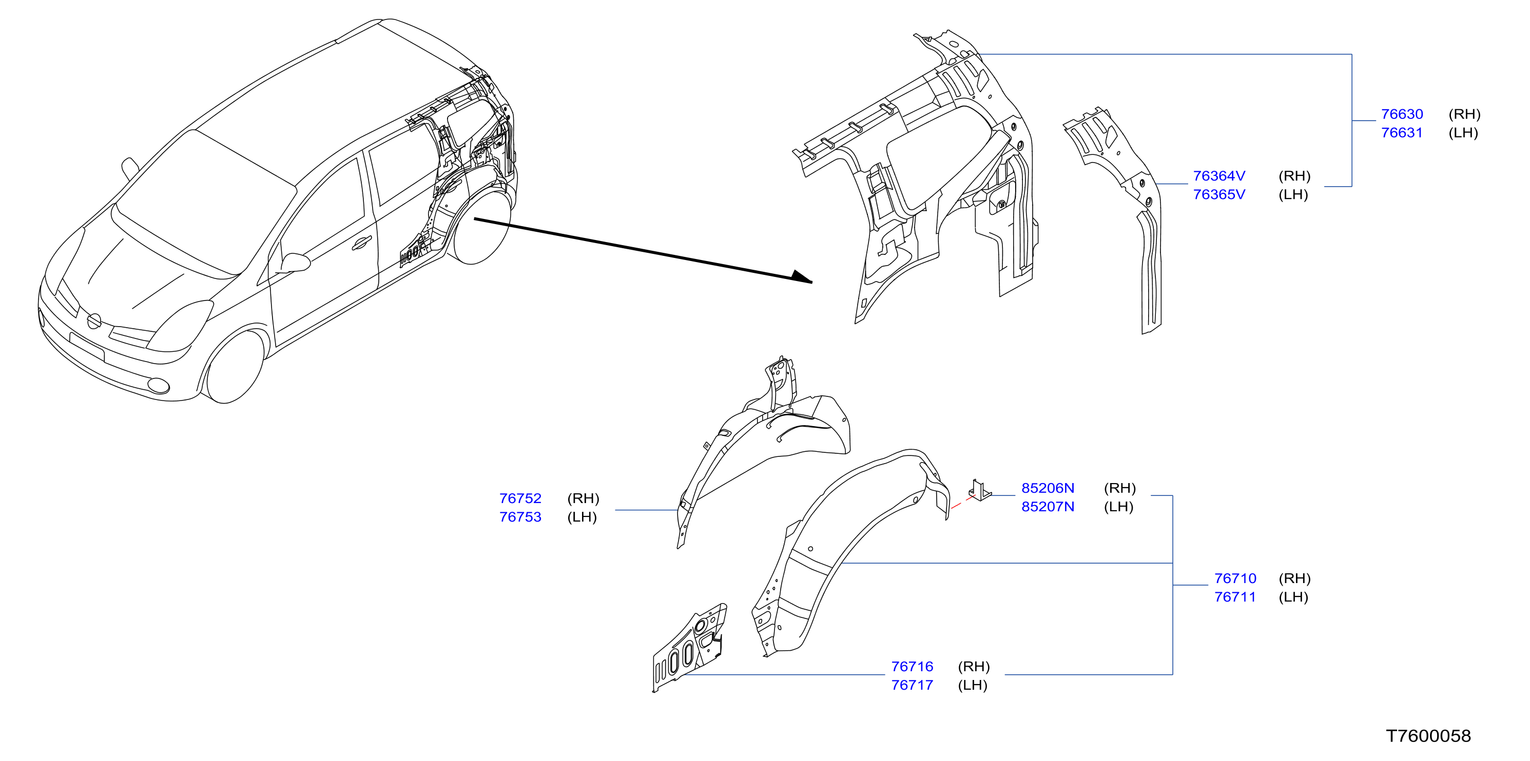 Body Side Panel Rear