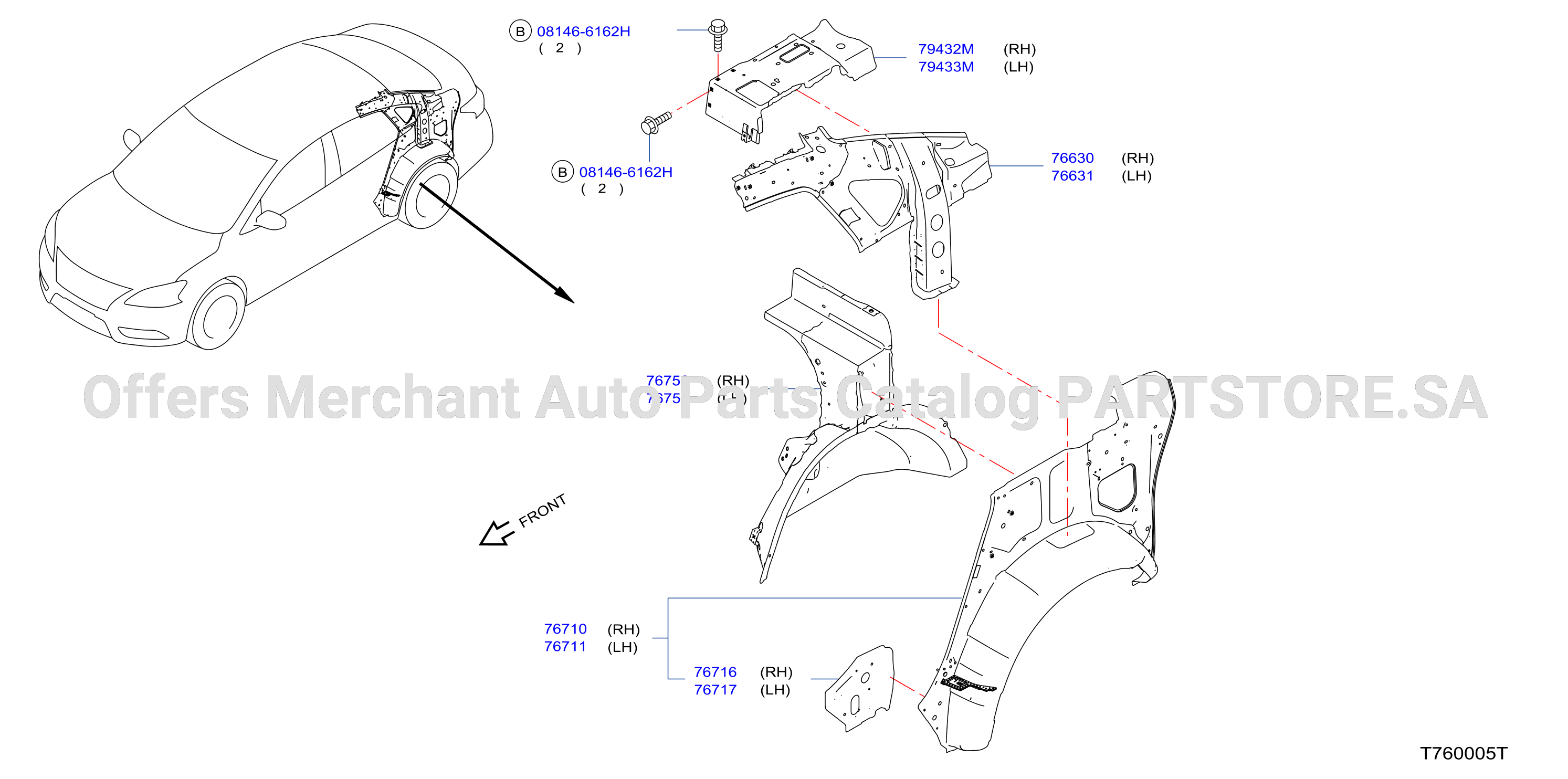 Body Side Panel Rear