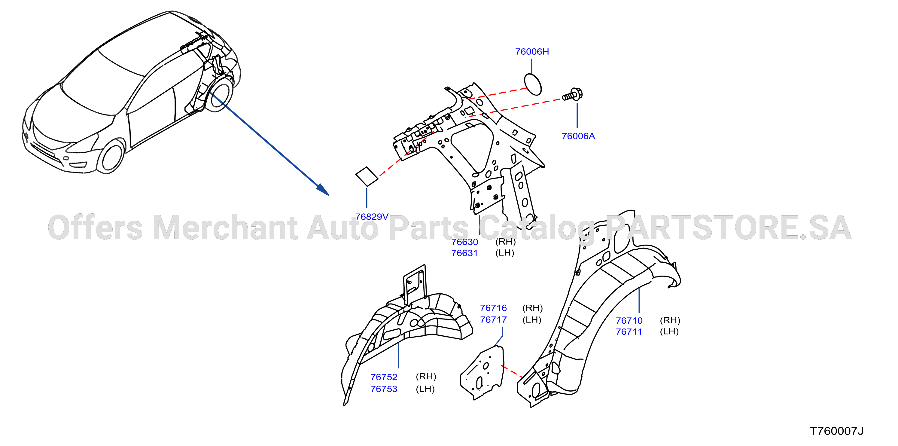 Body Side Panel Rear