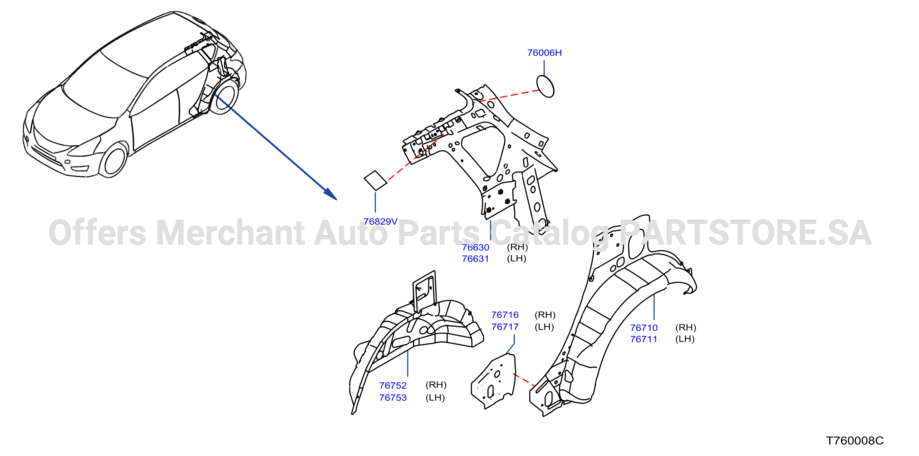 Body Side Panel Rear