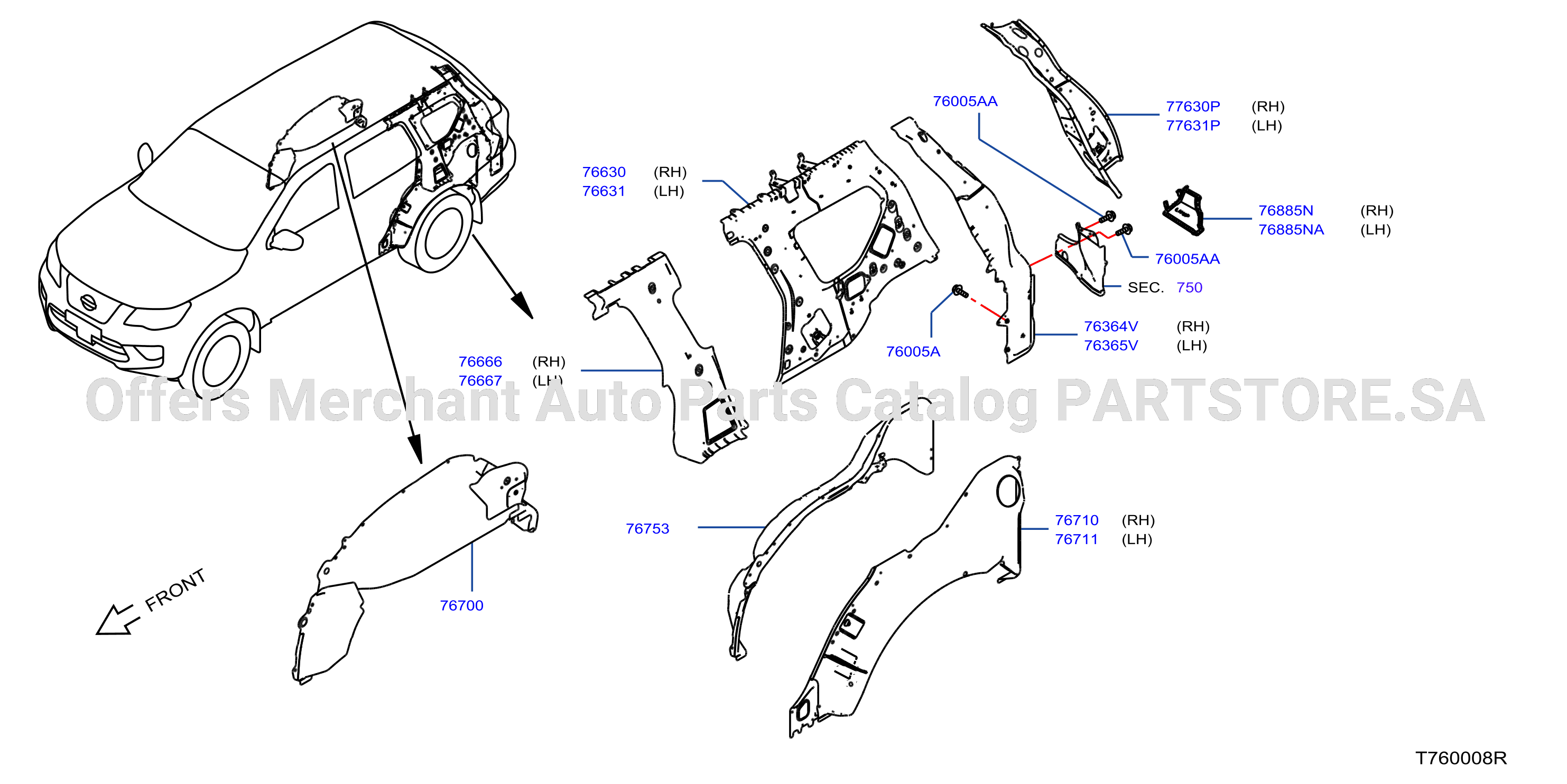 Body Side Panel Rear