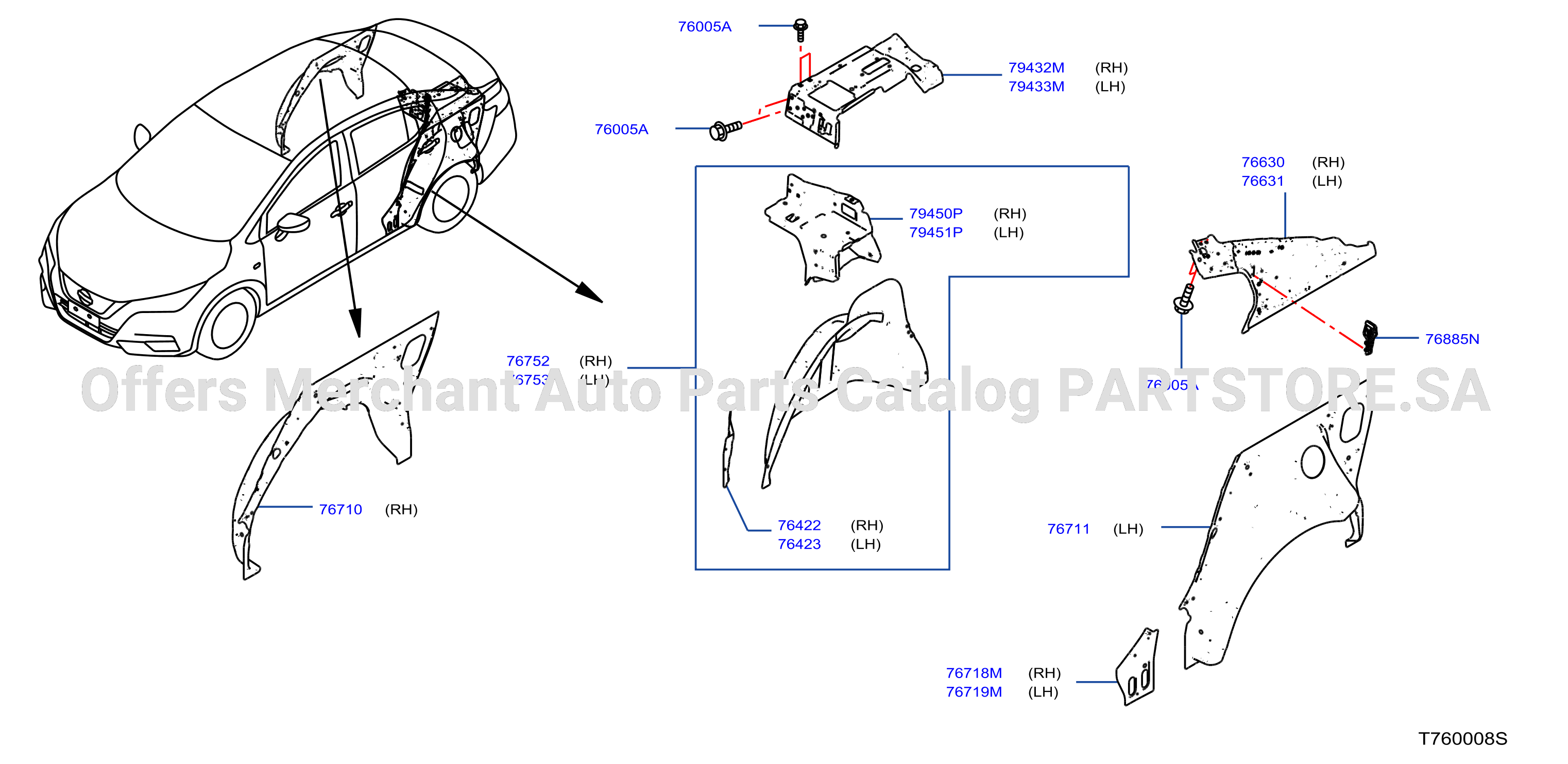 Body Side Panel Rear