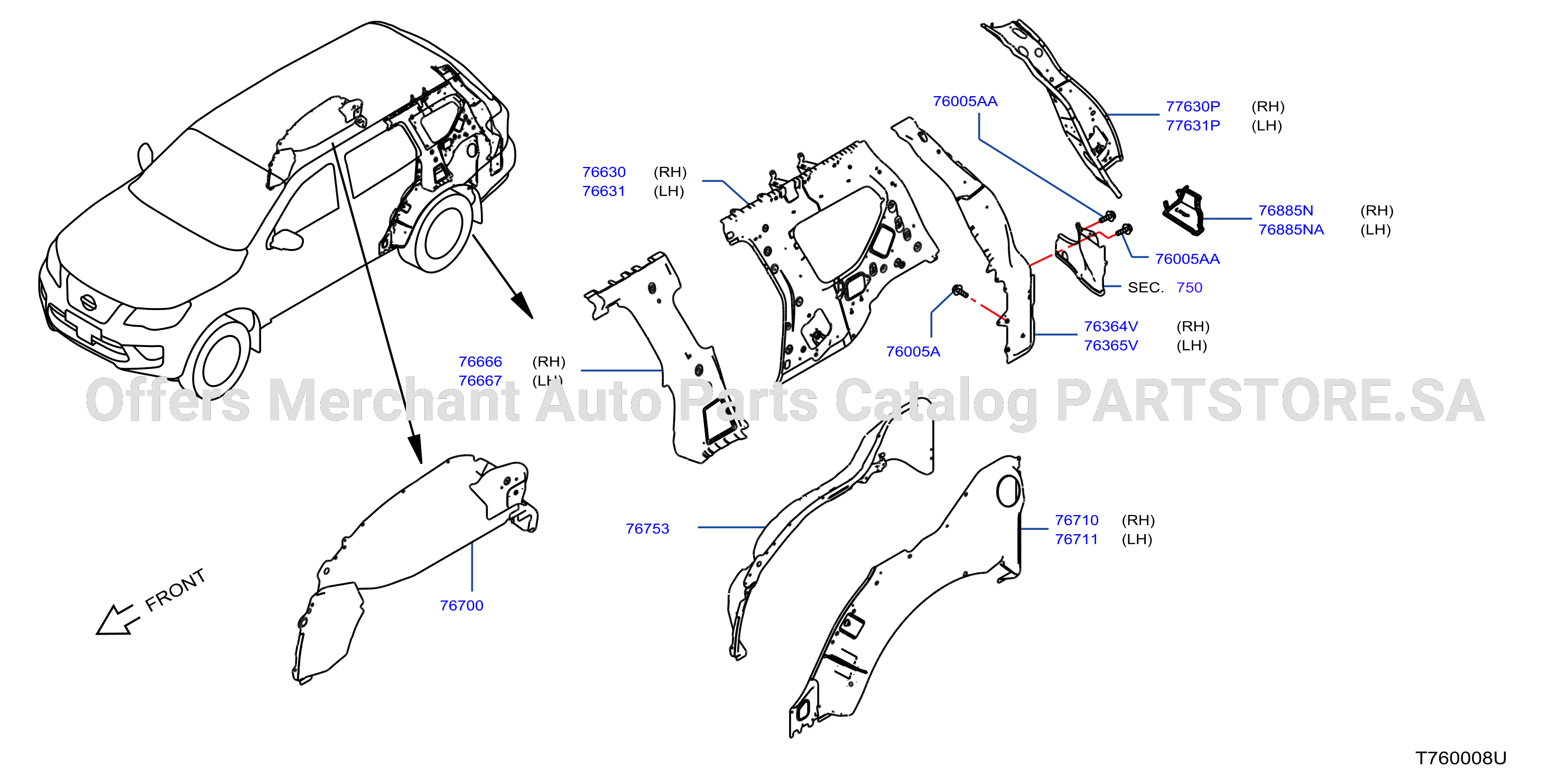 Body Side Panel Rear