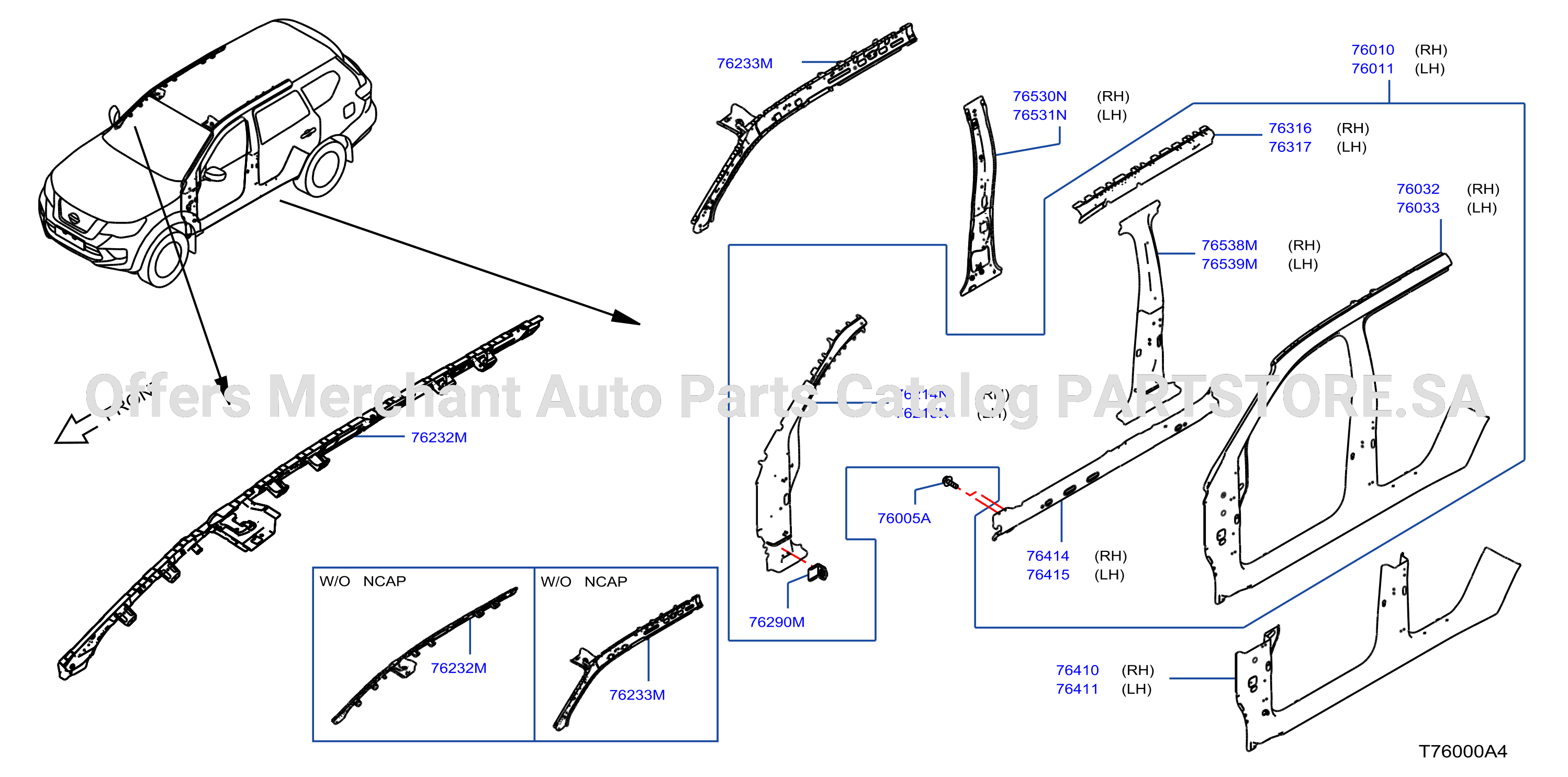 جنب السيارة