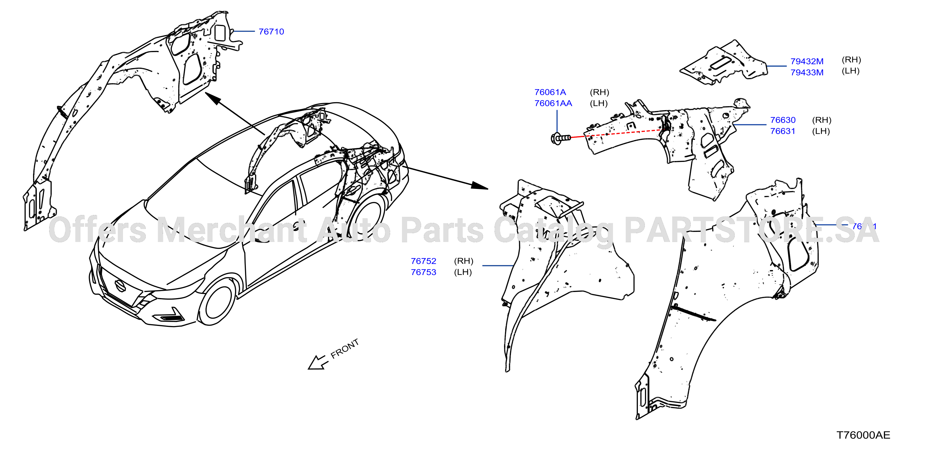 Body Side Panel Rear