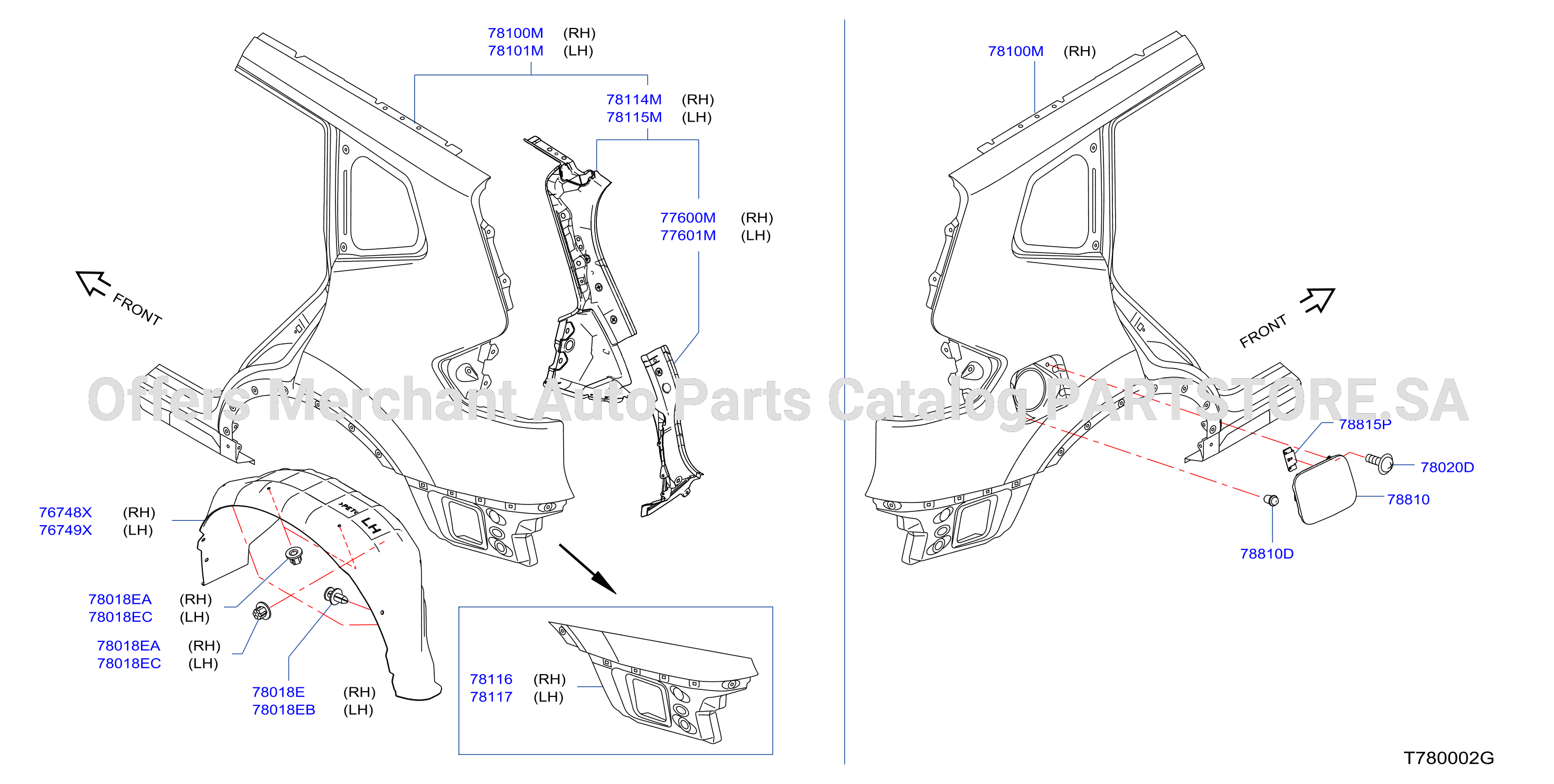 Rear Fender Fitting