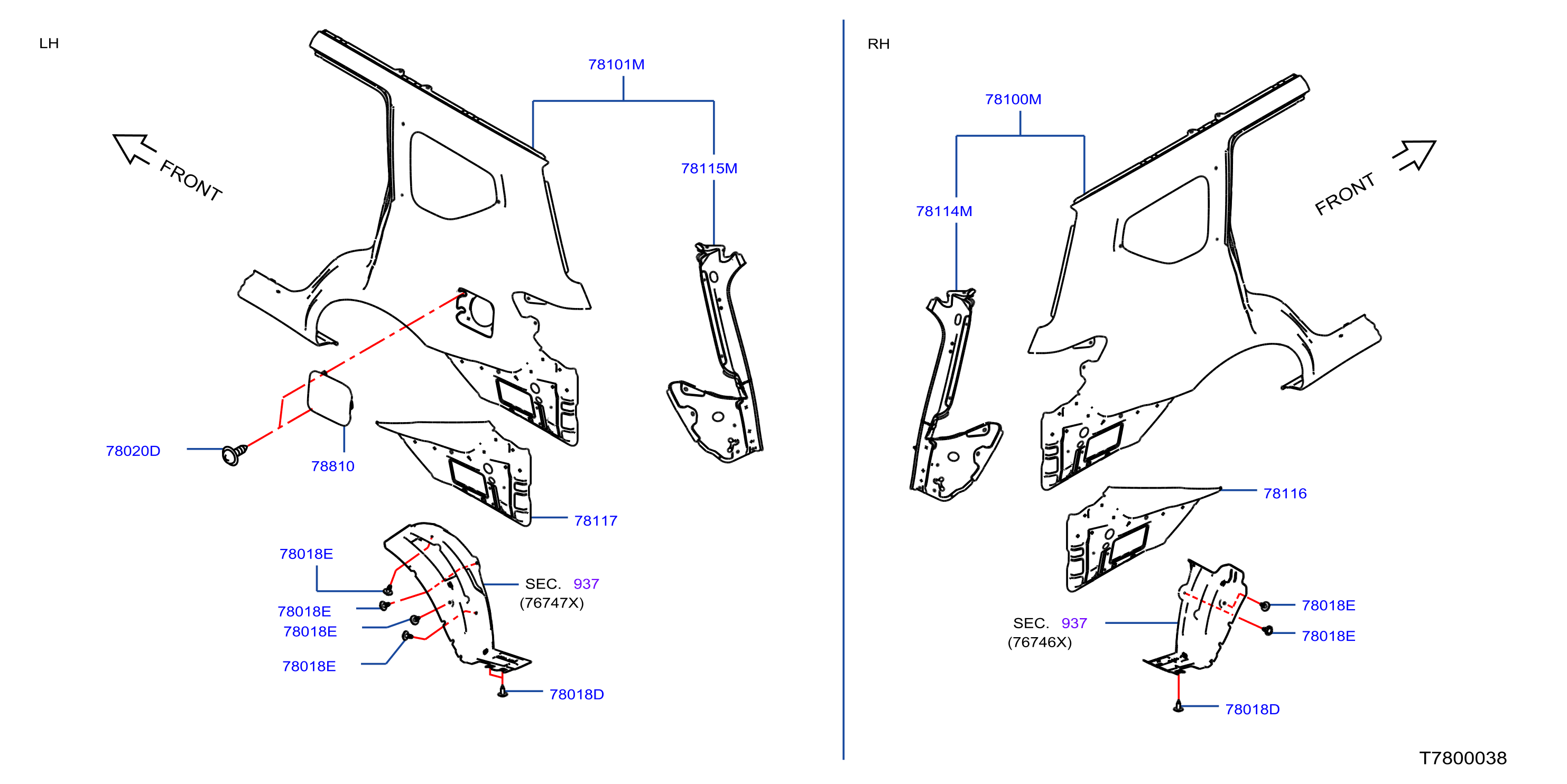 Rear Fender Fitting