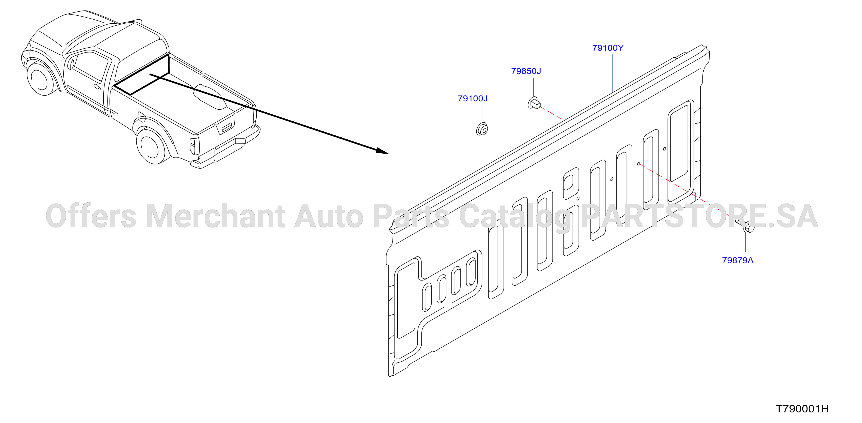 Rear Back Panel Fitting