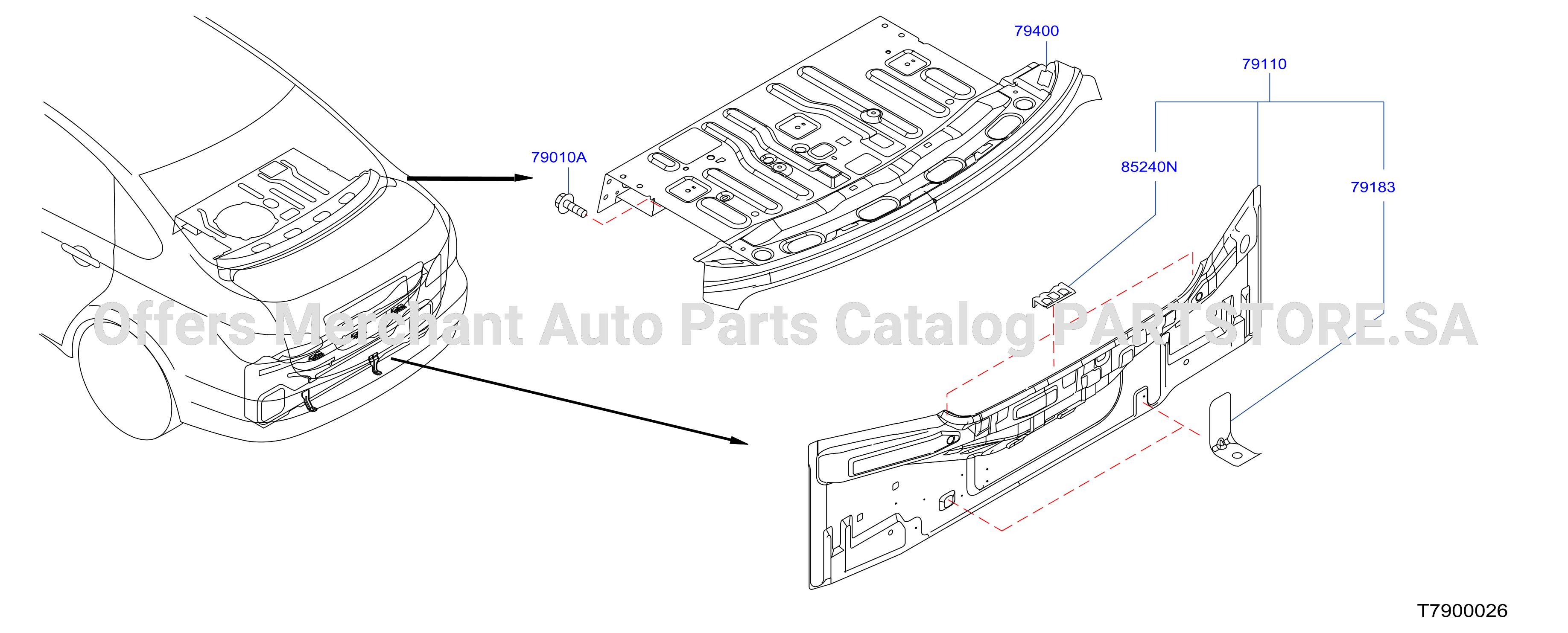 Rear Back Panel Fitting